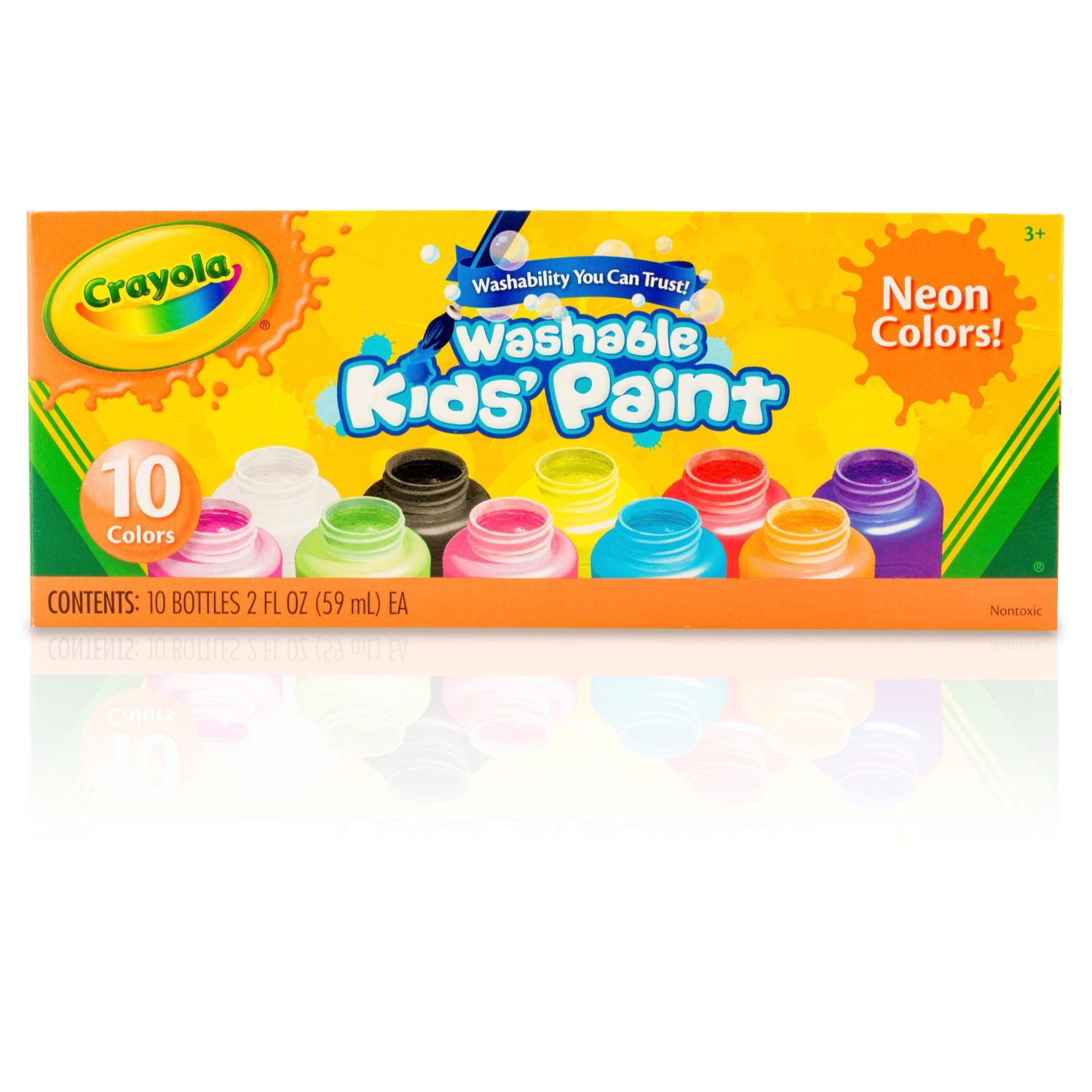 Crayola Washable Neon Paint 10 Pack