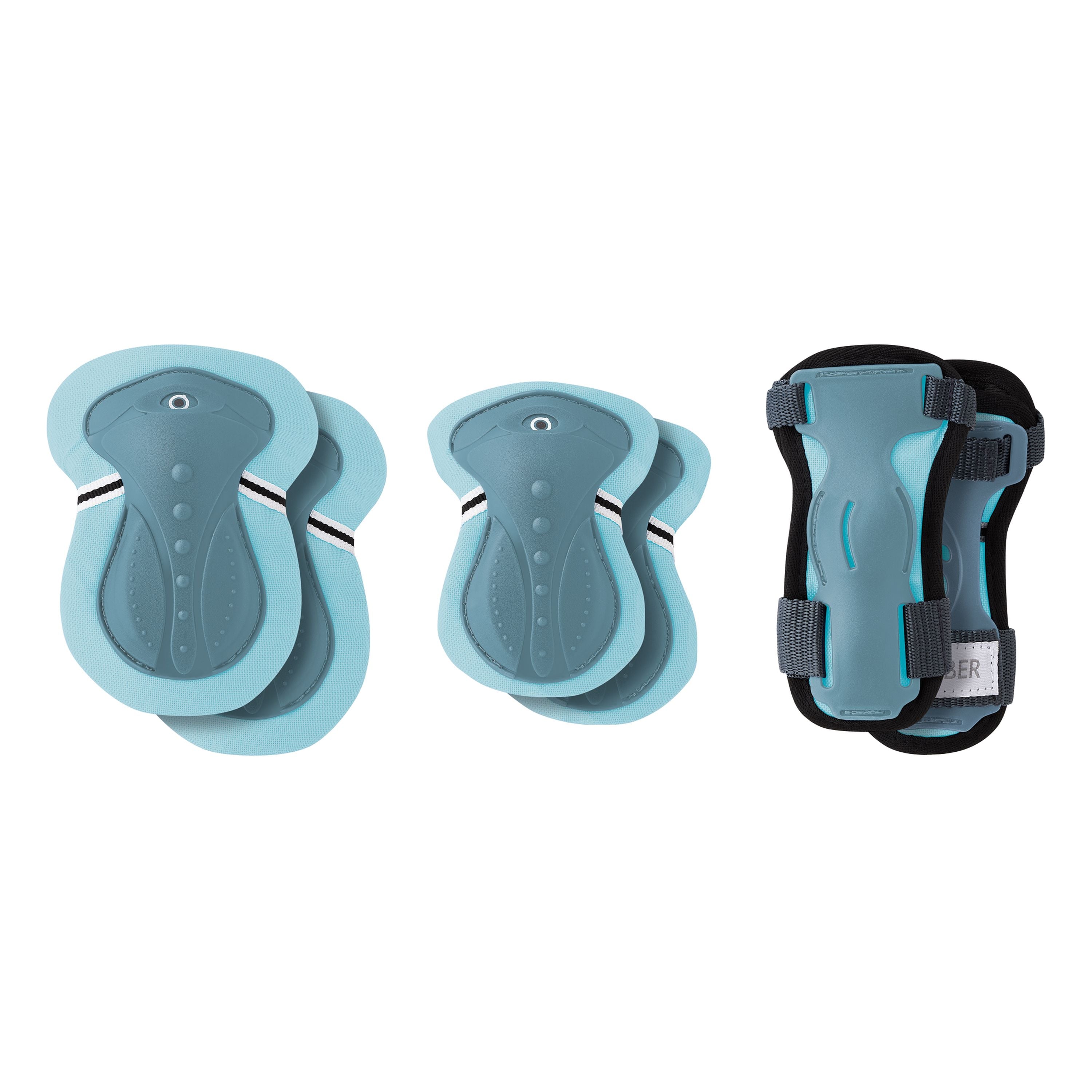 Globber Junior Protective Pad Set 3-7 Pastel Blue XXS