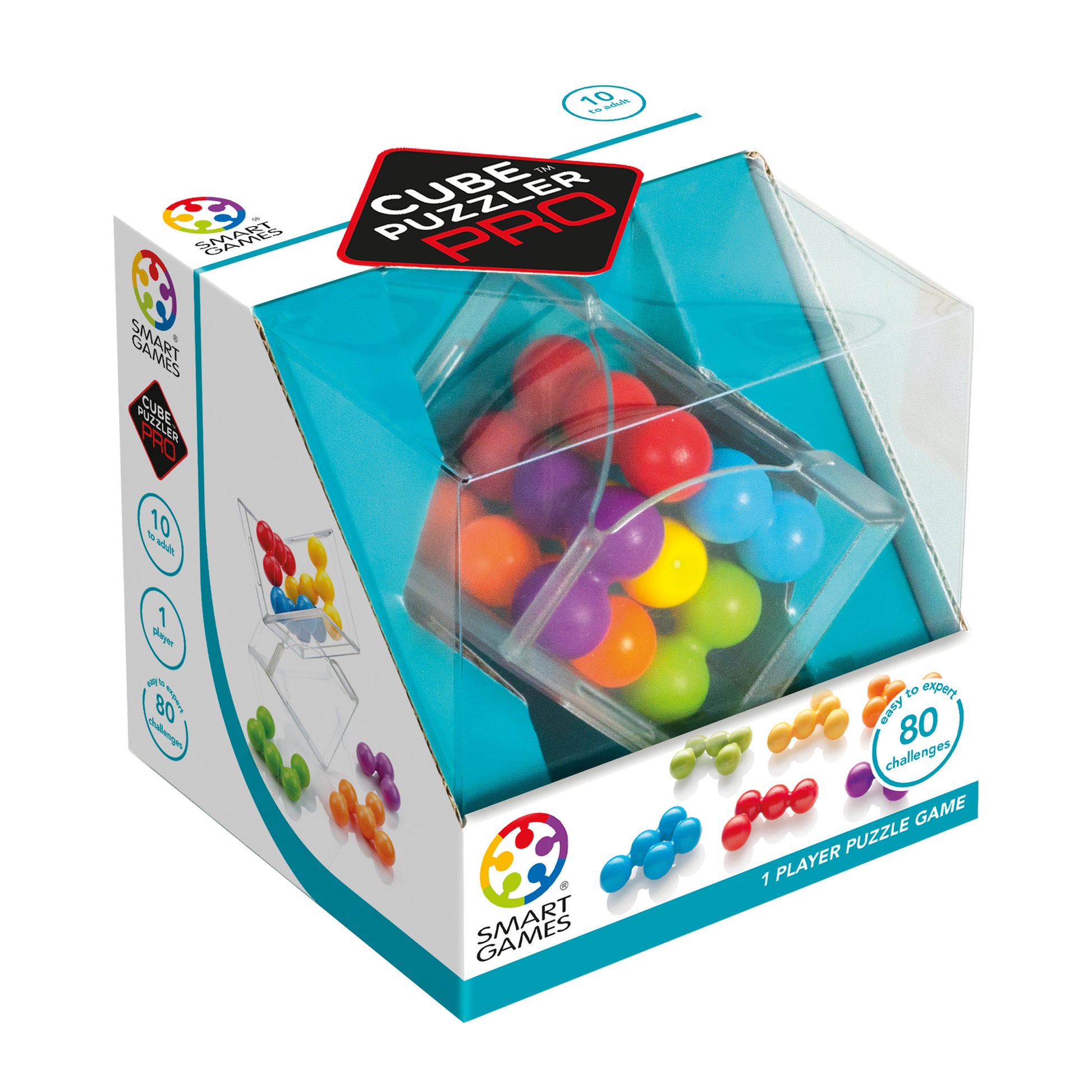 Smart Games Display Cube Puzzler Pro 6 Pieces - Toyworld Australia