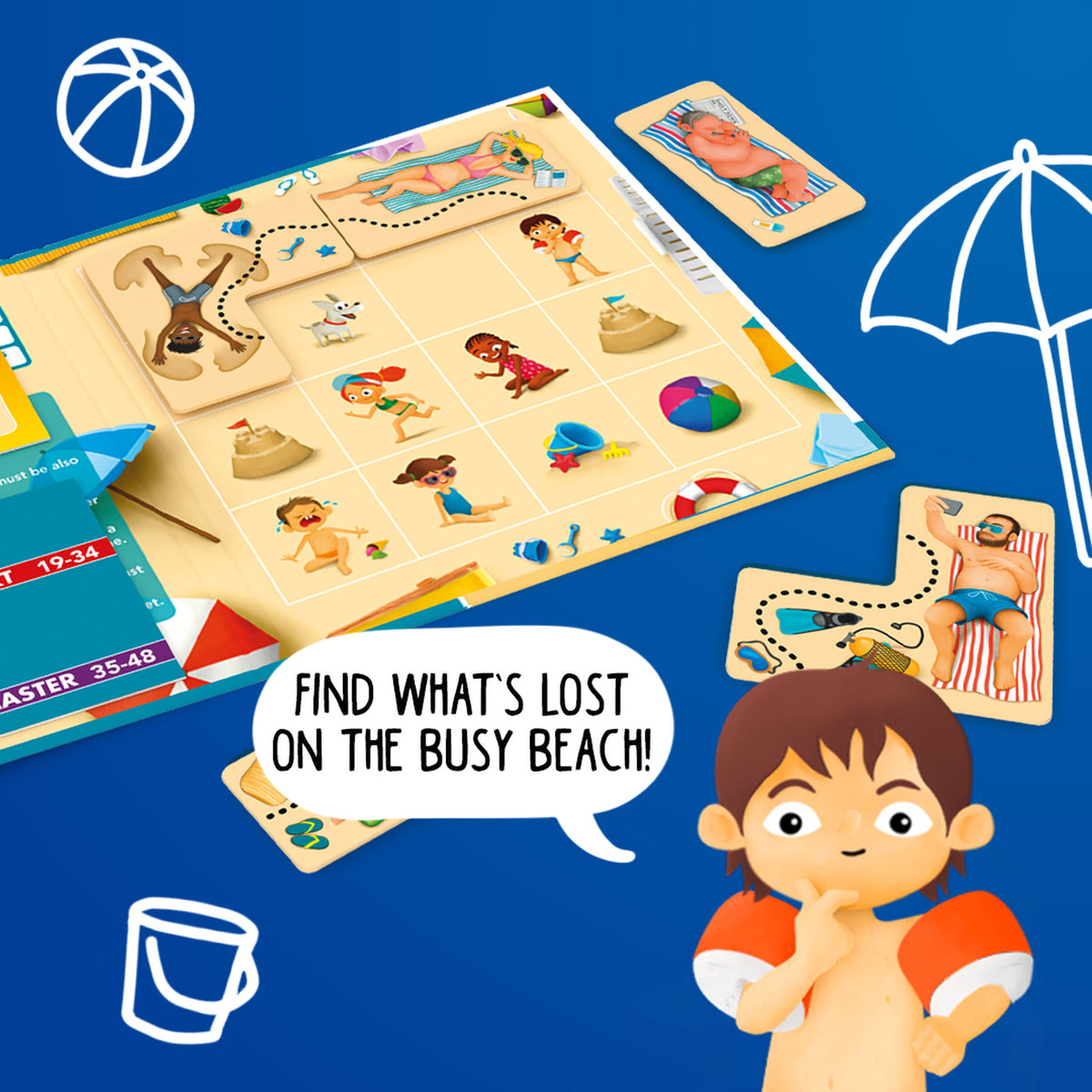 Smart Games Beach Magnetic Puzzle