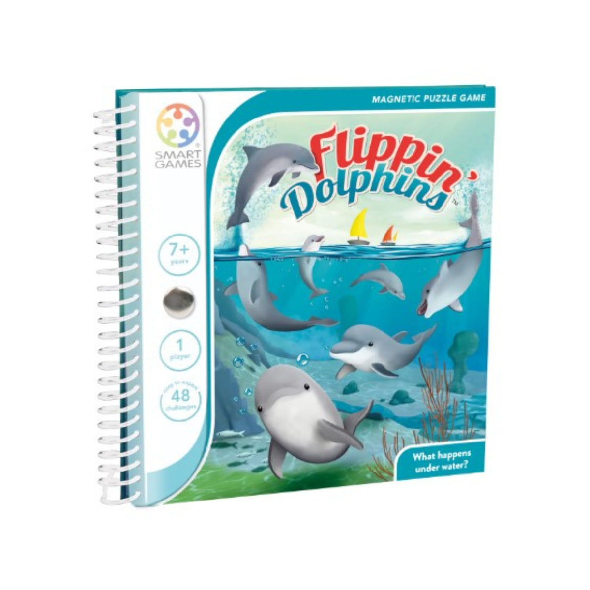 Smart Games Flippin Dolphins Magnetic Puzzle