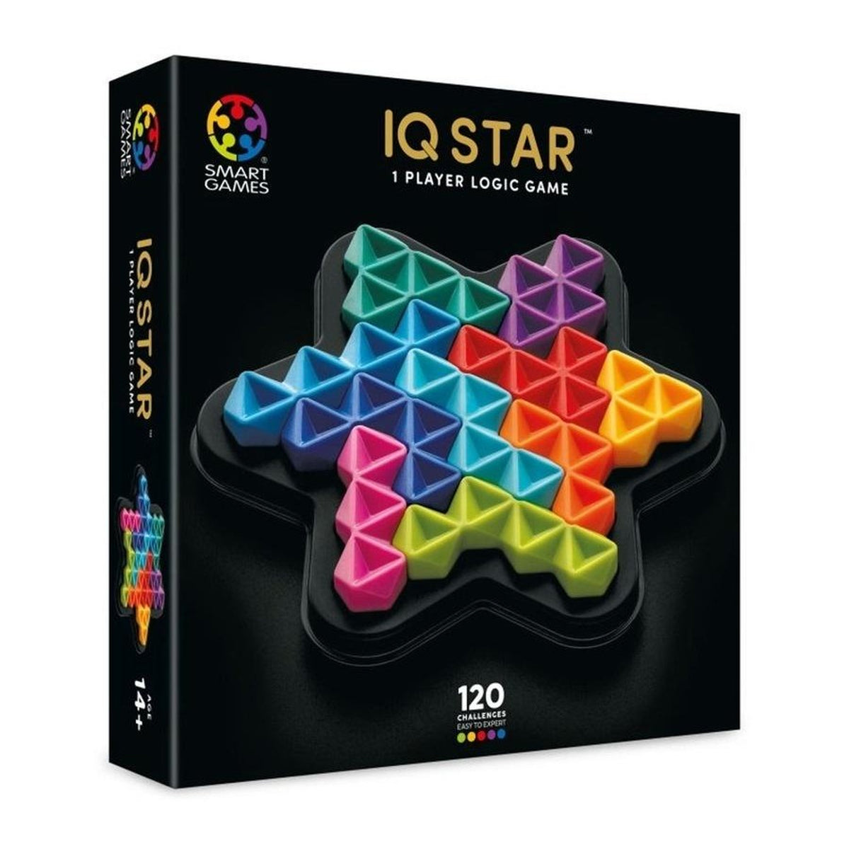Smart Games IQ Deluxe Star 120 Brain Teasers Puzzle