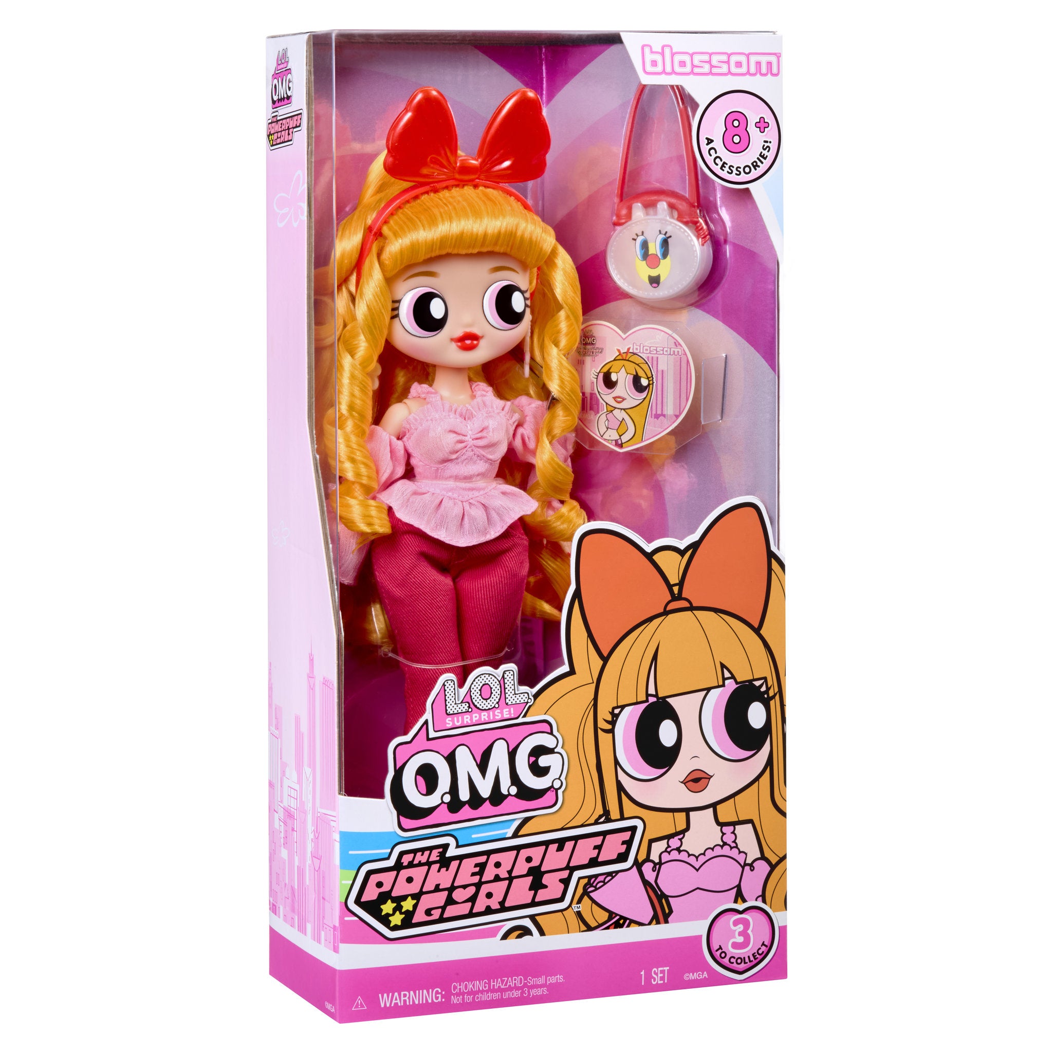 L.O.L Surprise OMG Powerpuff Doll - Blossom