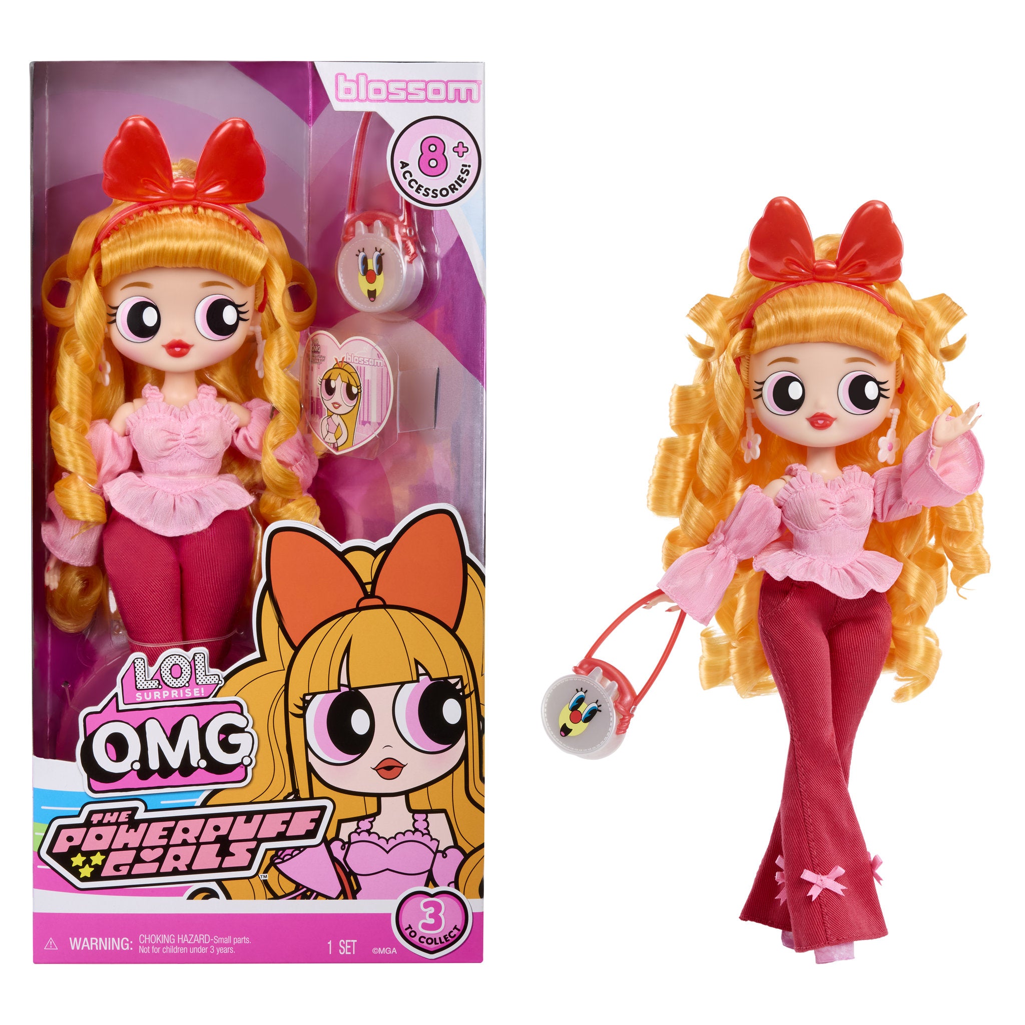 L.O.L Surprise OMG Powerpuff Doll - Blossom