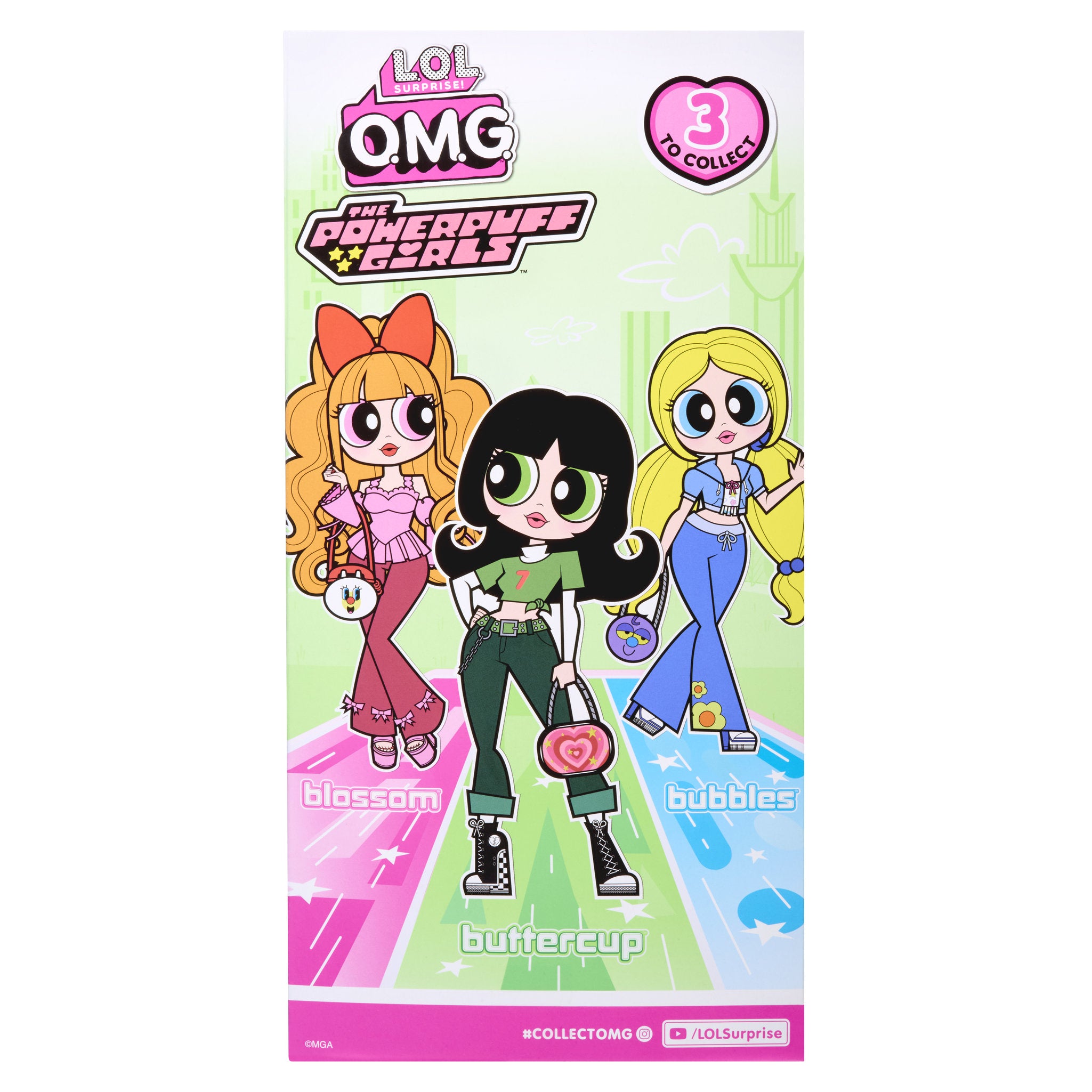 L.O.L Surprise OMG Powerpuff Doll - Buttercup
