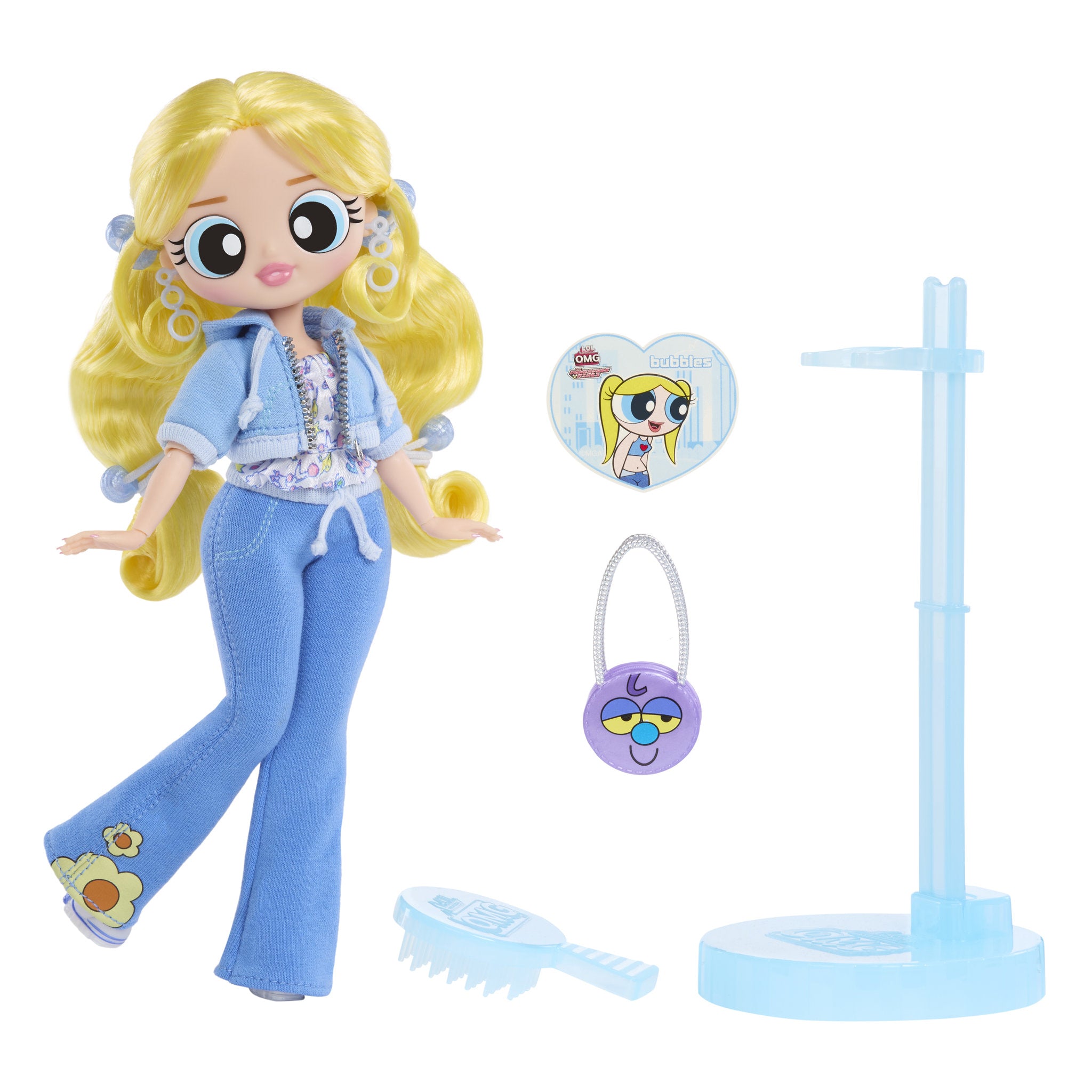 L.O.L Surprise OMG Powerpuff Doll - Bubbles