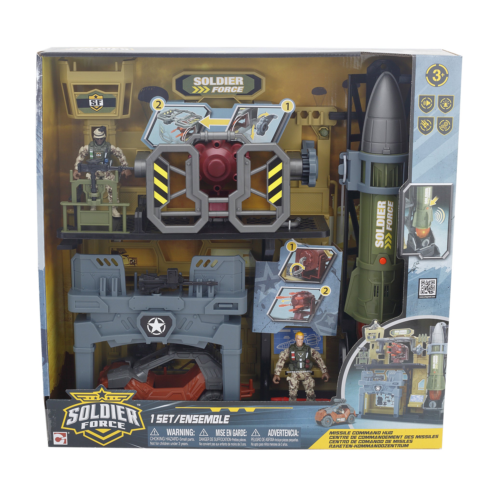 Soldier Force Missle Command Hub Playset