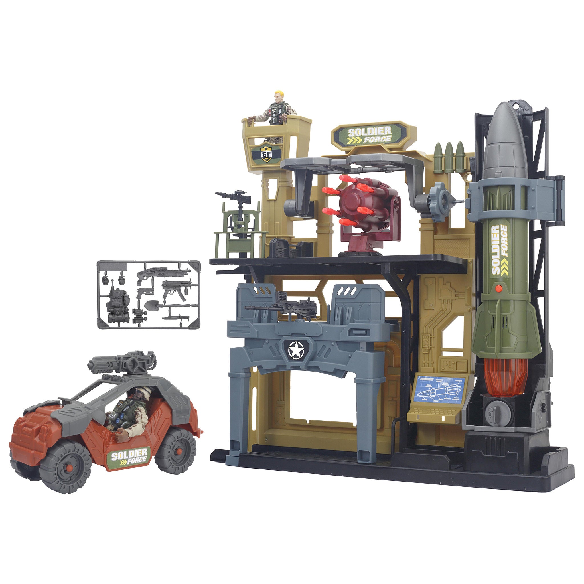 Soldier Force Missle Command Hub Playset