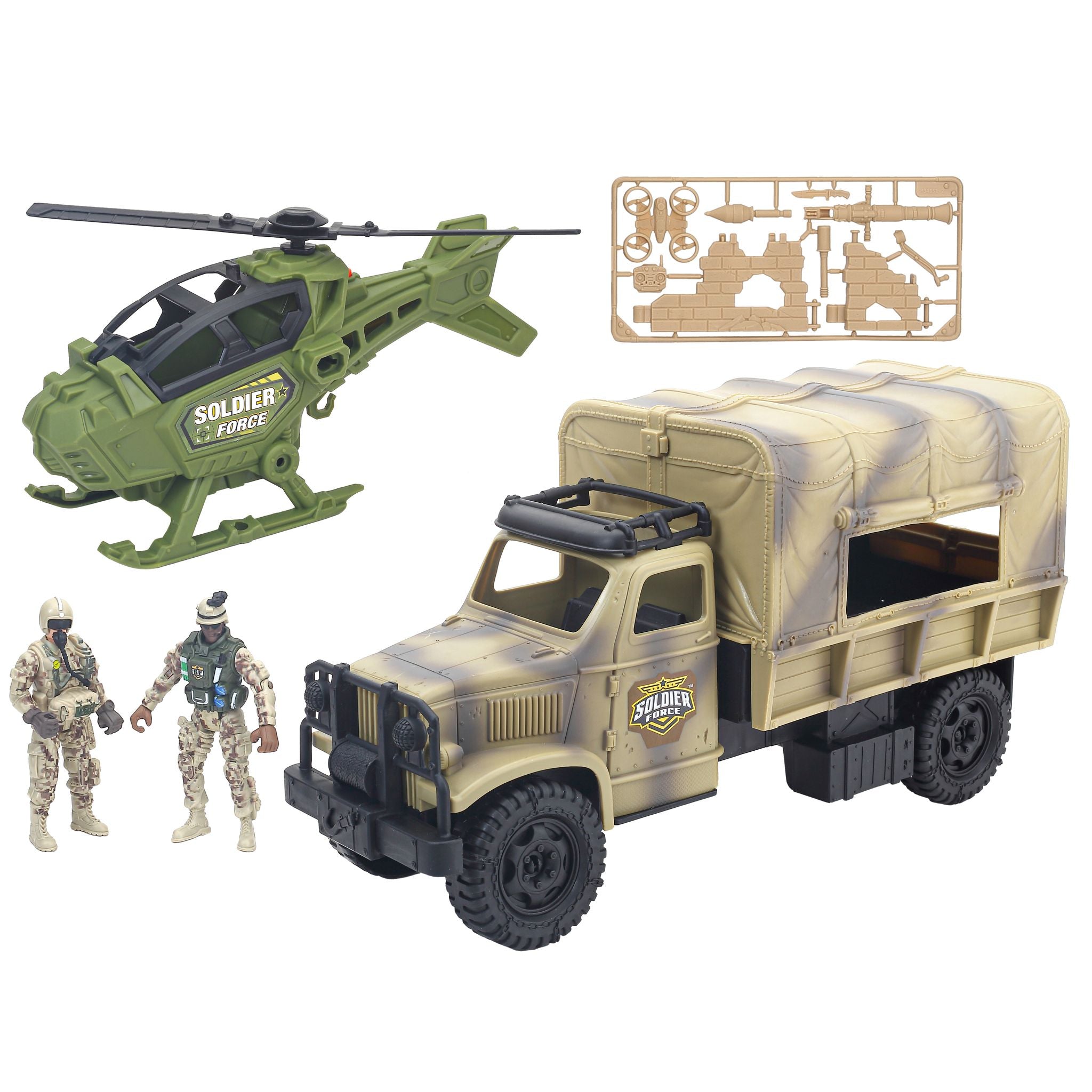 Soldier Force Troop Transporter Playset