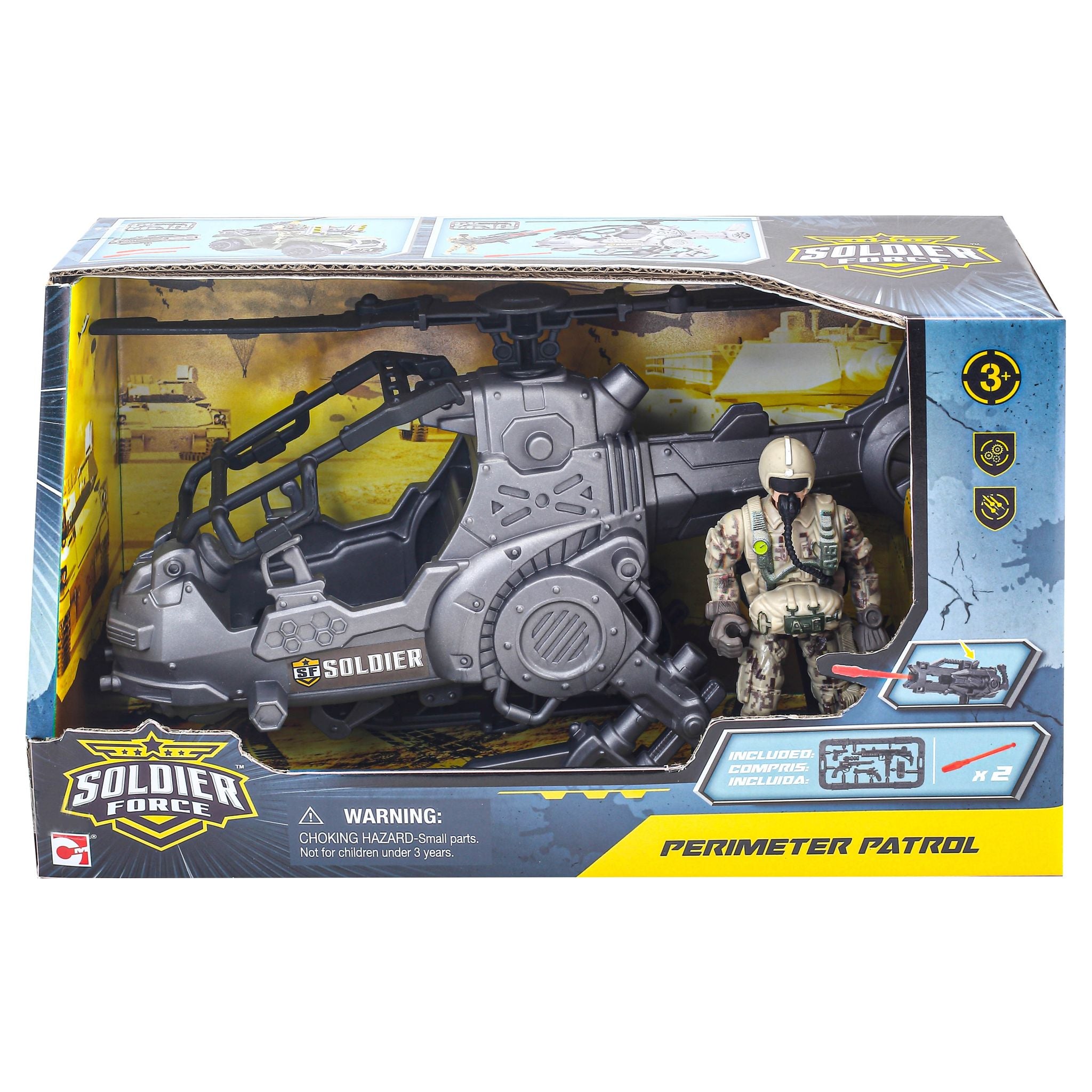 Soldier Force Perimeter Patrol Playset Assorted Styles