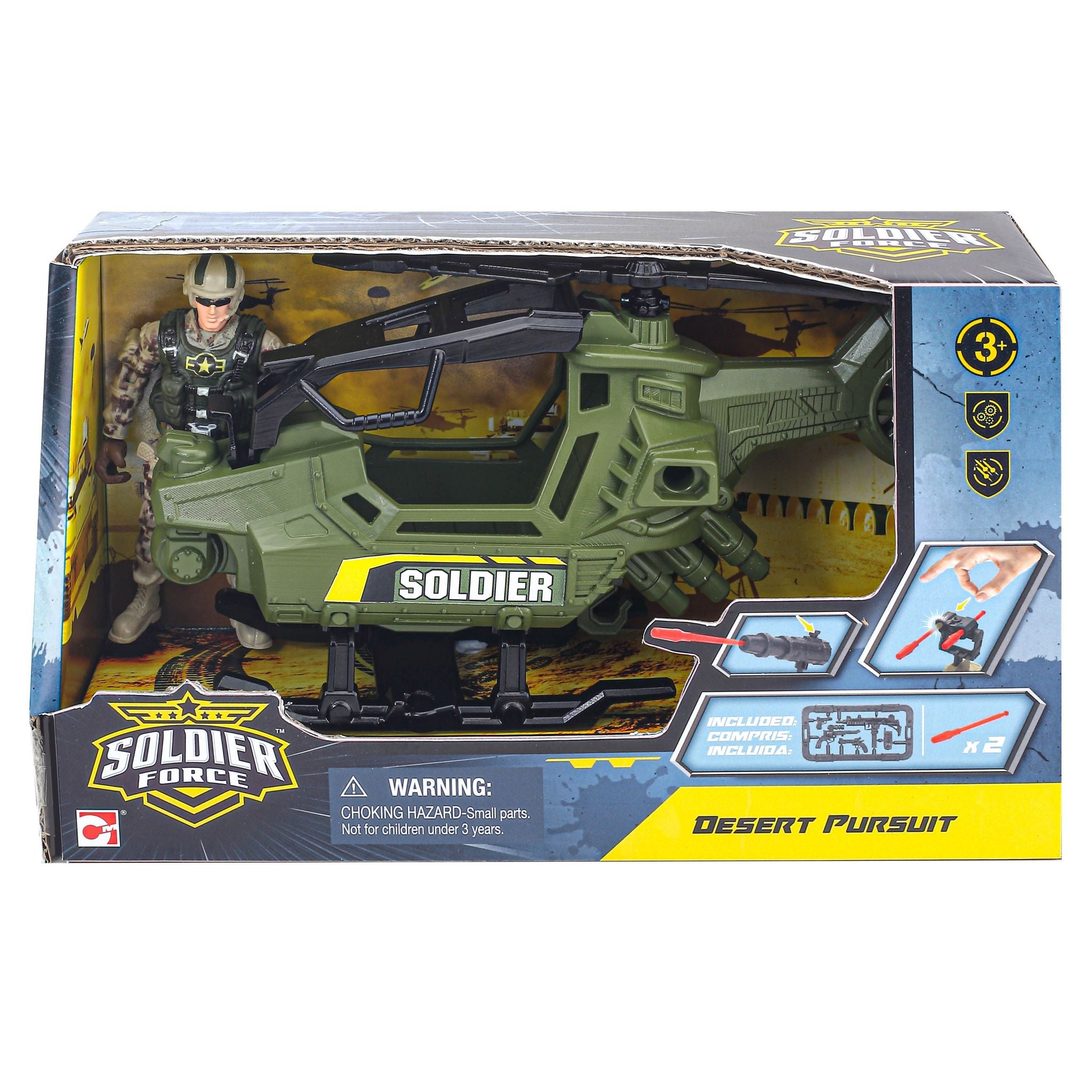 Soldier Force Desert Pursuit Playset Assorted Styles