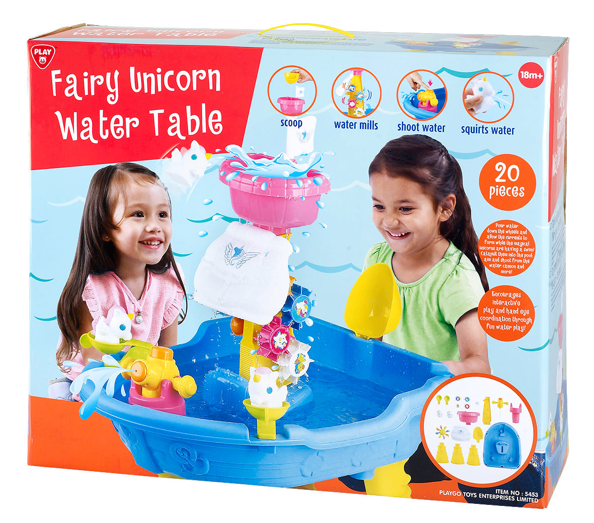 Playgo Toys Fairy Unicorn Water Table