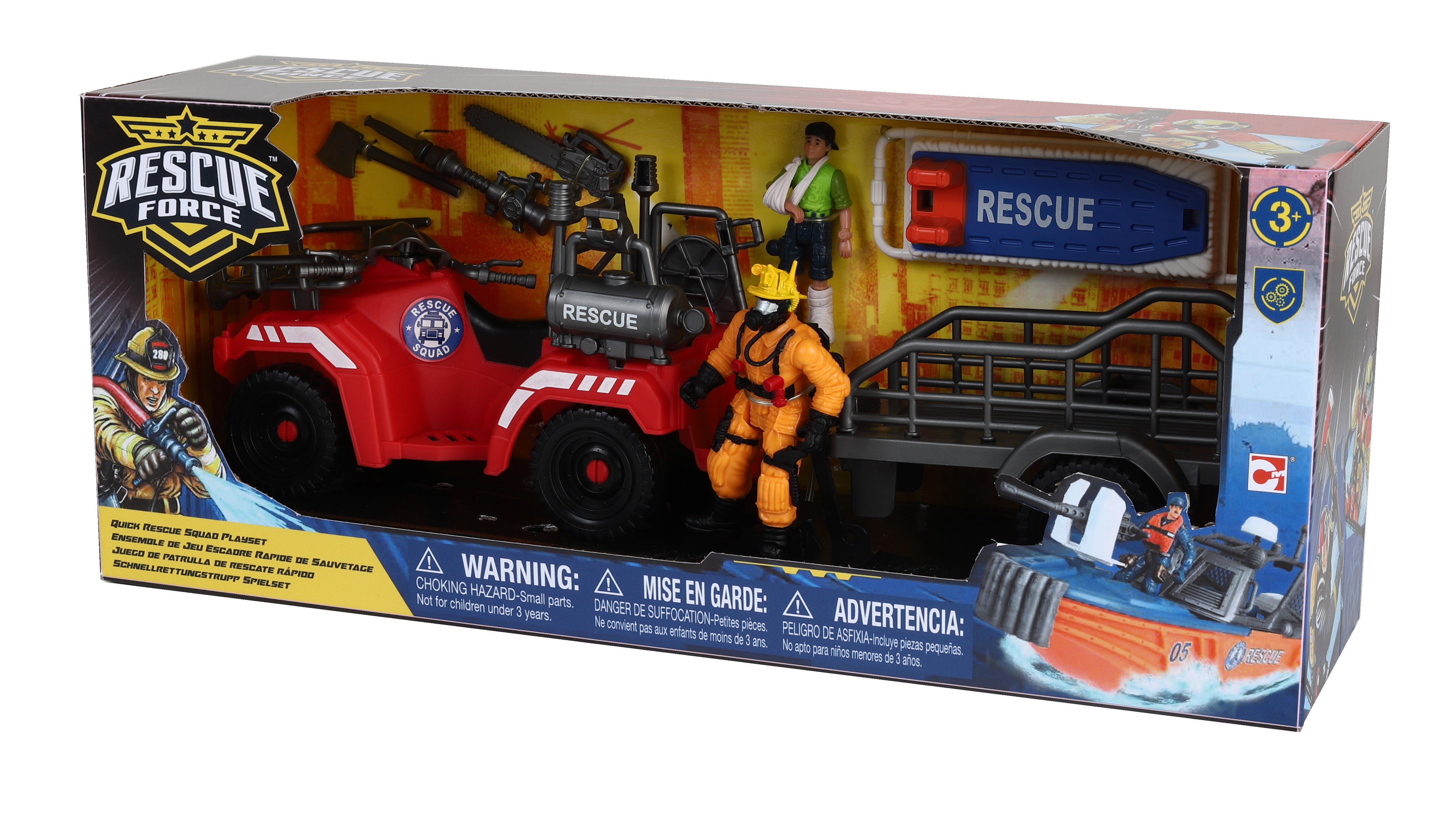 Rescue Force Rescue Squad Set Assorted Styles