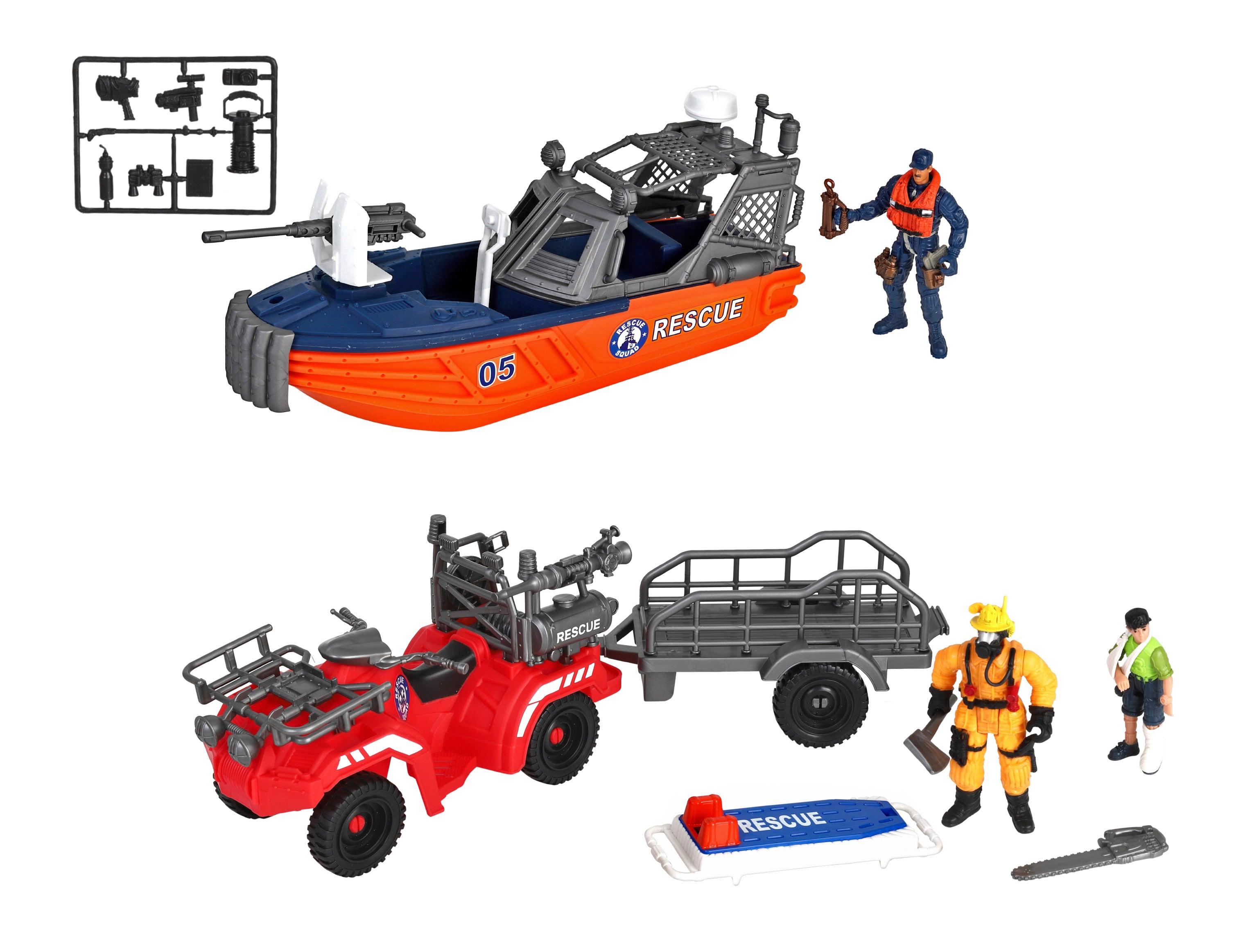 Rescue Force Rescue Squad Set Assorted Styles