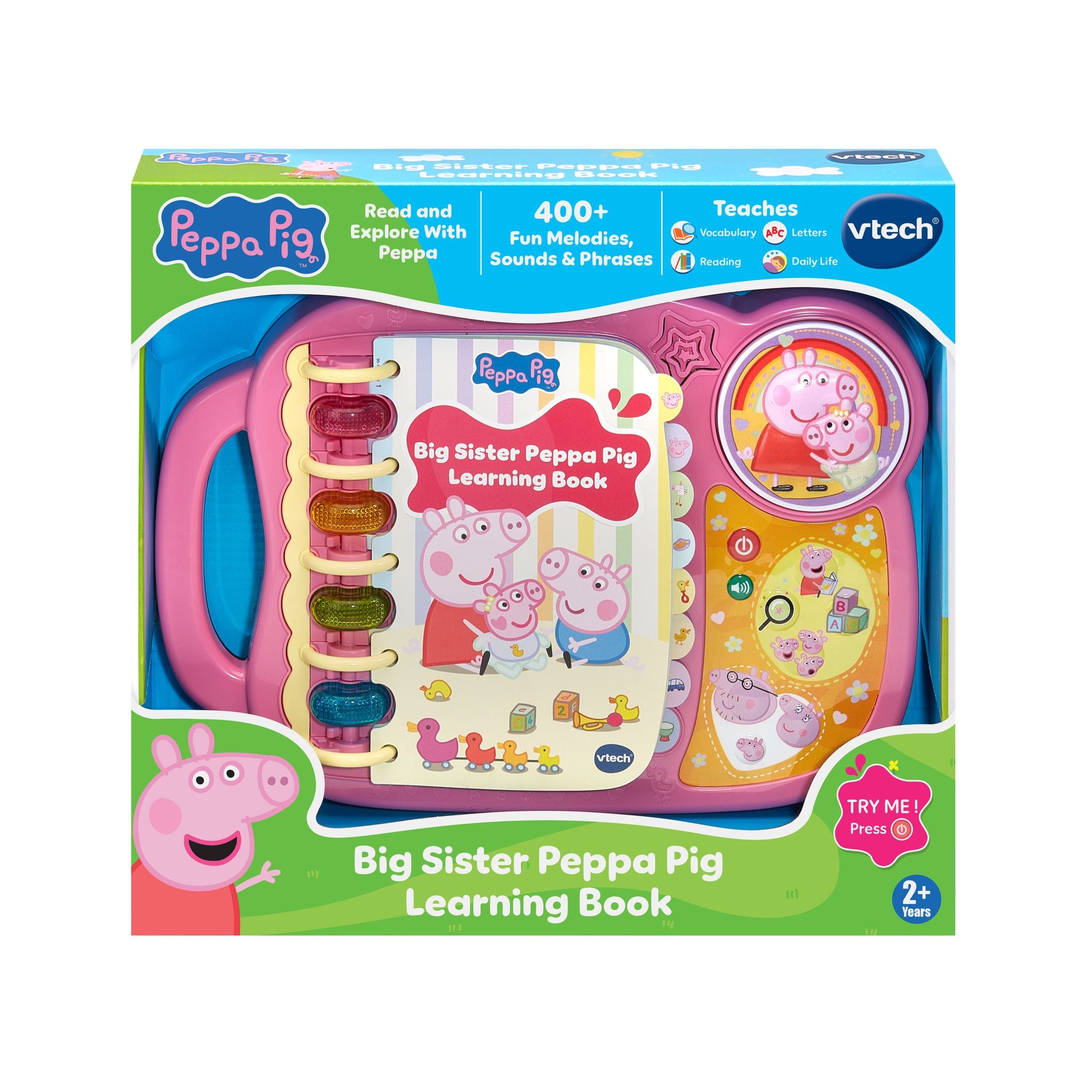 VTech Peppa Pig Big Sister Learning Book