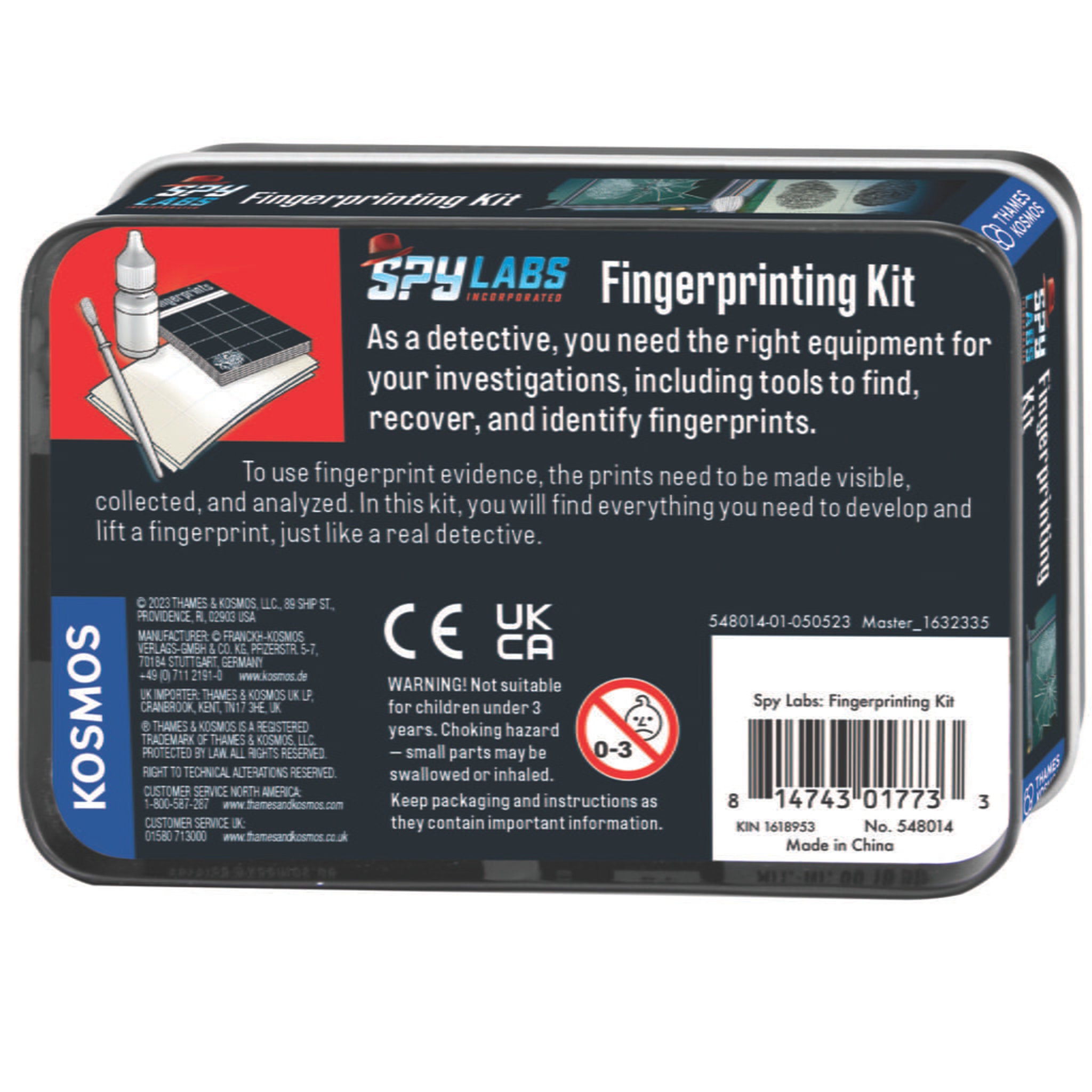 Spy Labs Incorporated Fingerprinting Kit