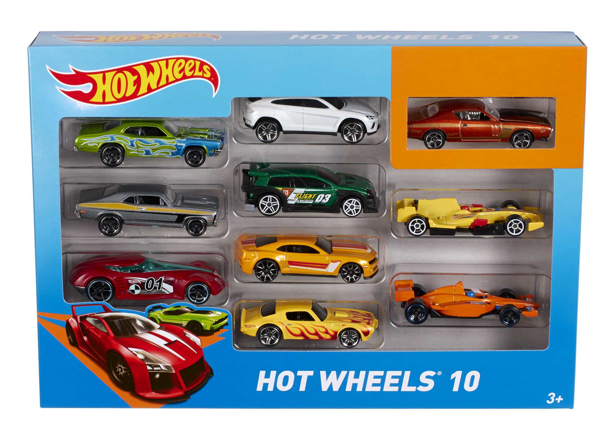 Hot Wheels 10 Car Pack Assorted Styles