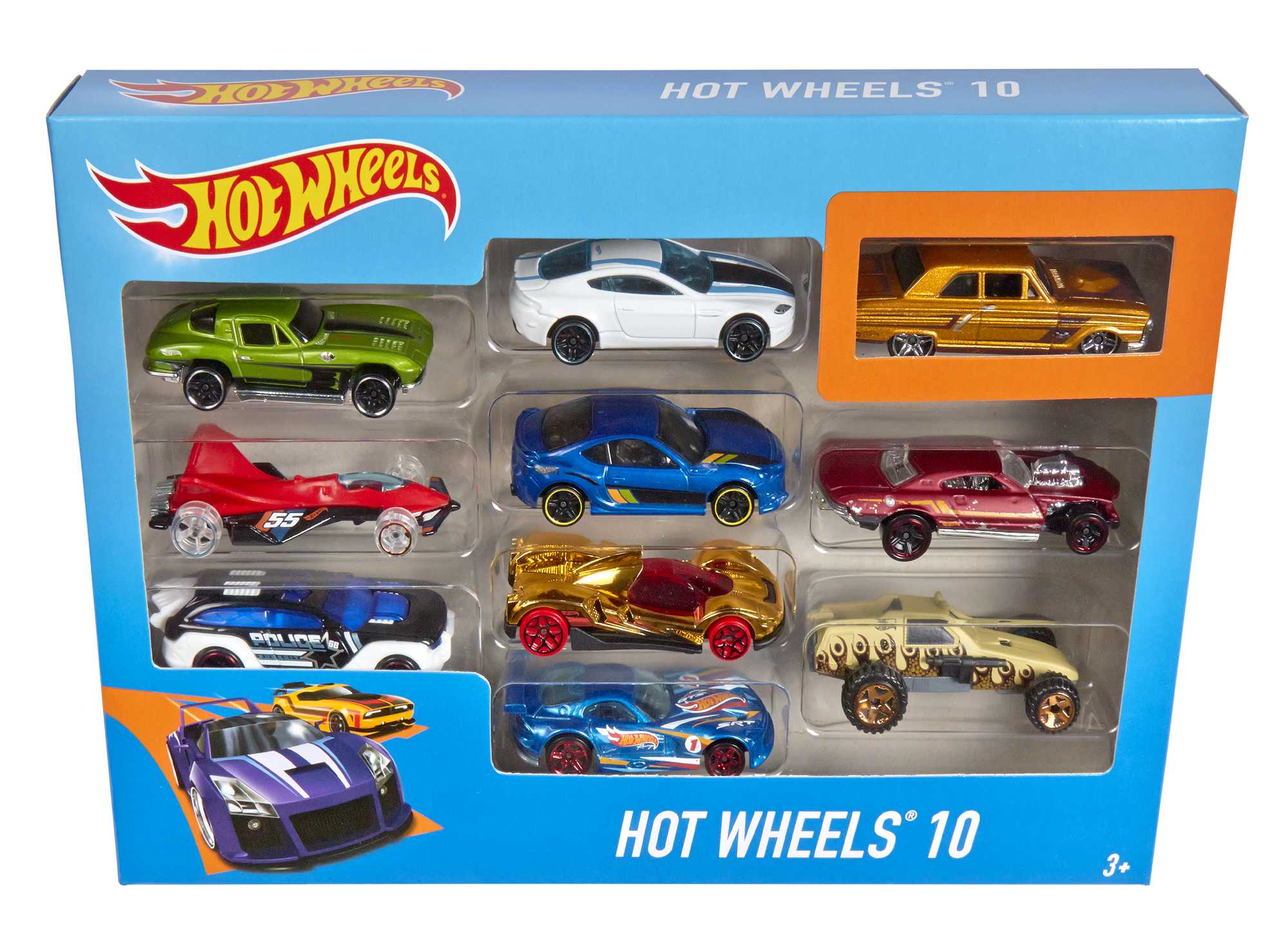 Hot Wheels 10 Car Pack Assorted Styles