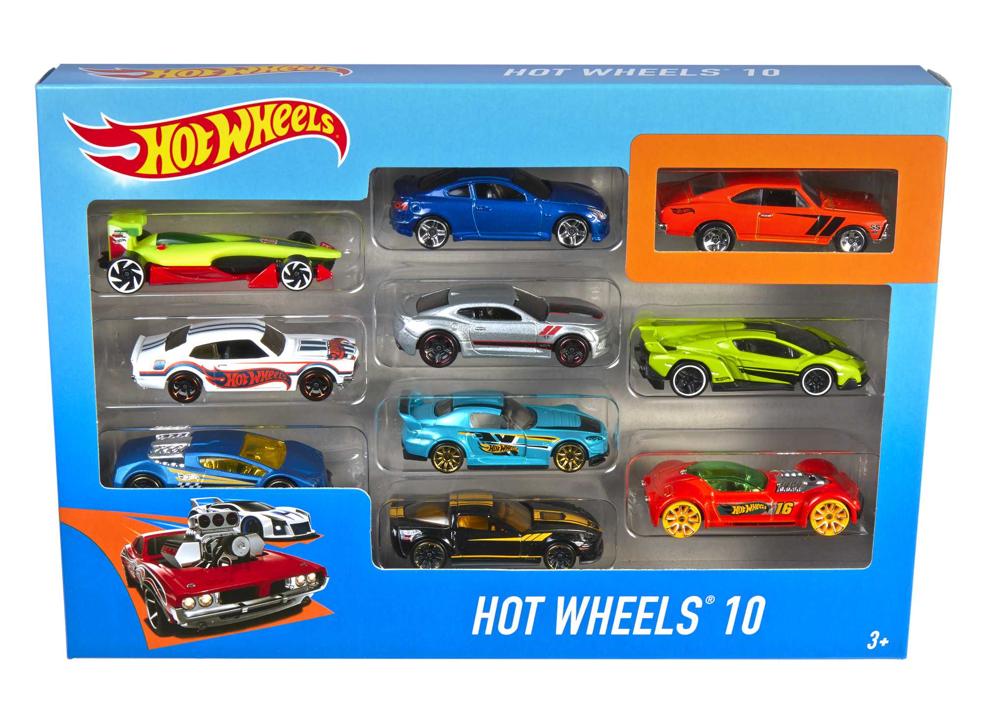 Hot Wheels 10 Car Pack Assorted Styles
