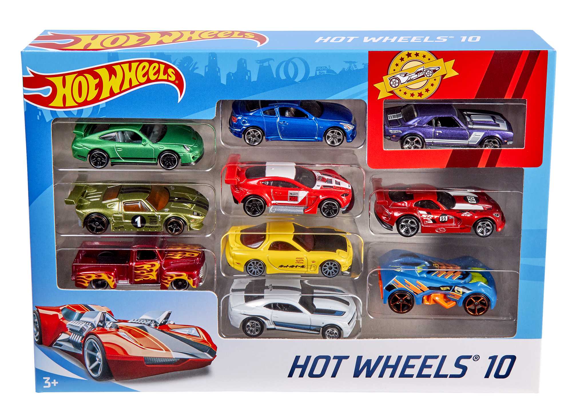 Hot Wheels 10 Car Pack Assorted Styles