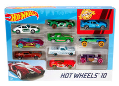 HOT WHEELS 10 CAR PACK ASSORTED STYLES
