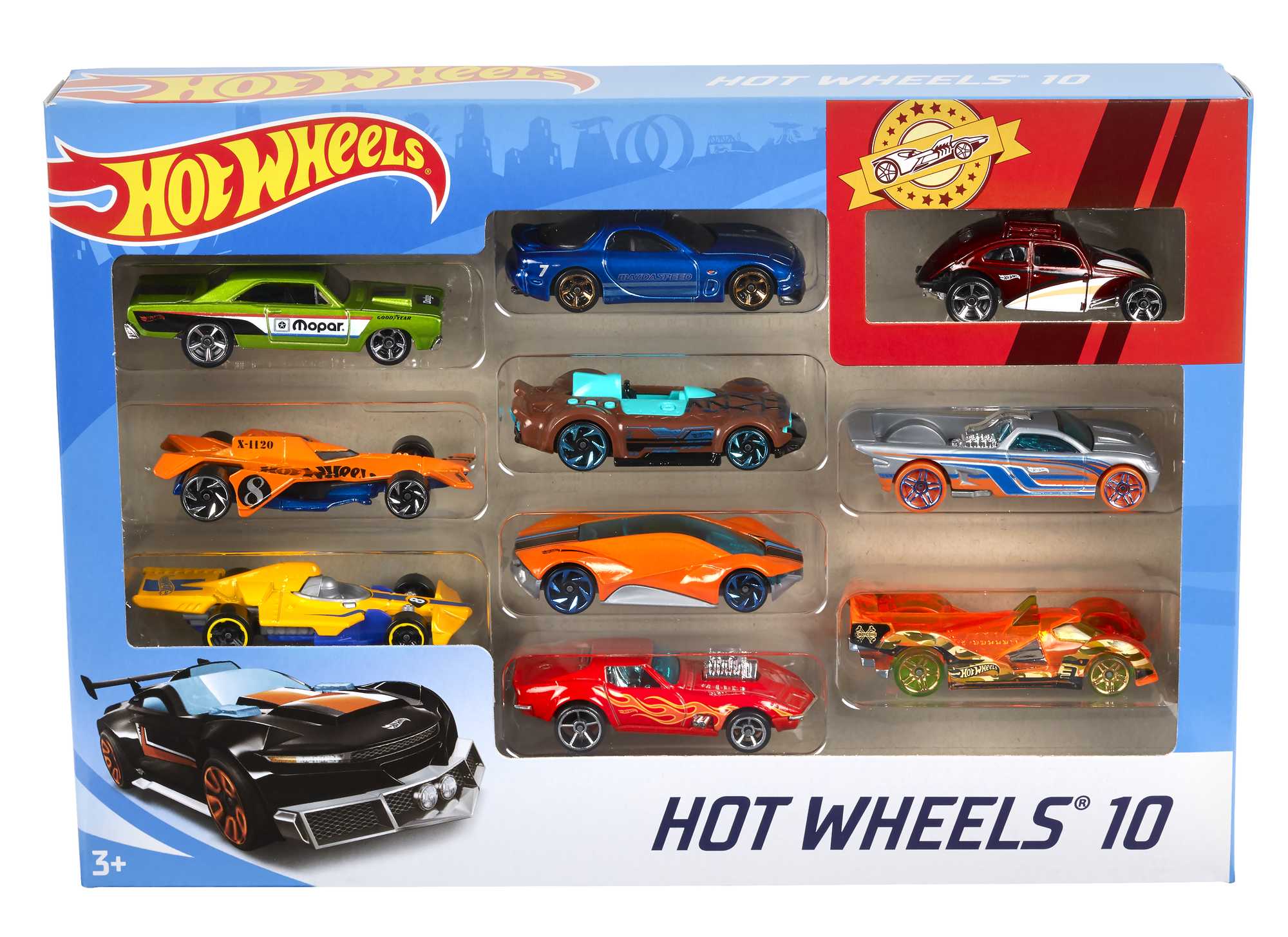 Hot Wheels 10 Car Pack Assorted Styles