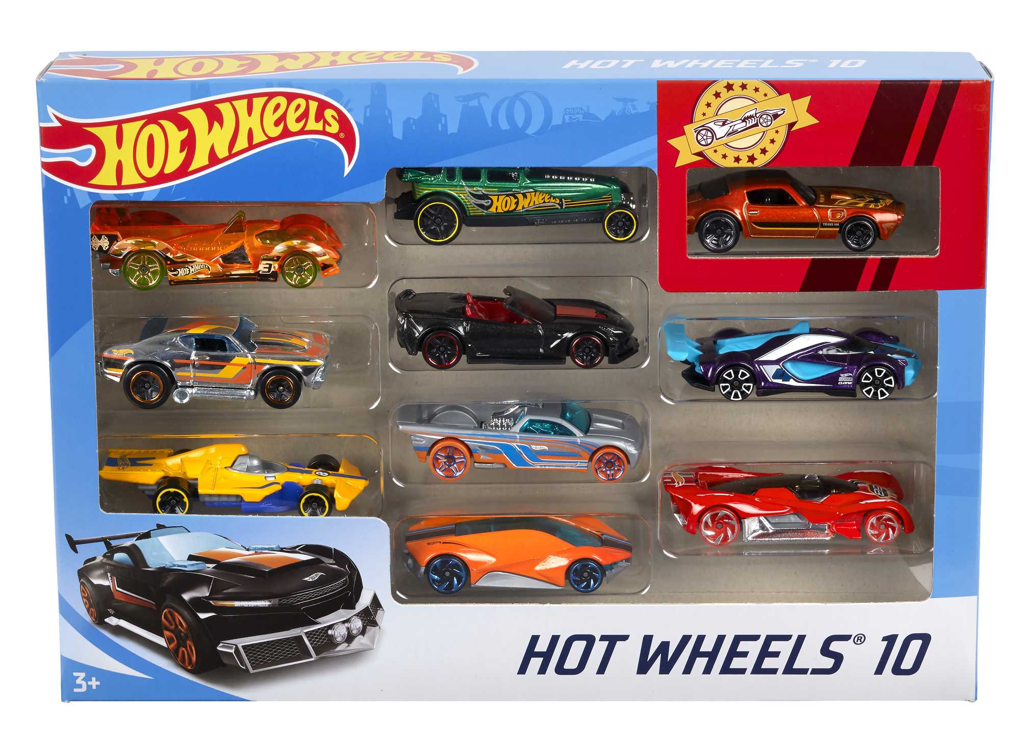 Hot Wheels 10 Car Pack Assorted Styles