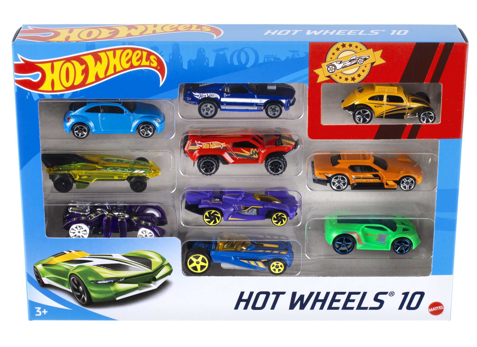 Hot Wheels 10 Car Pack Assorted Styles