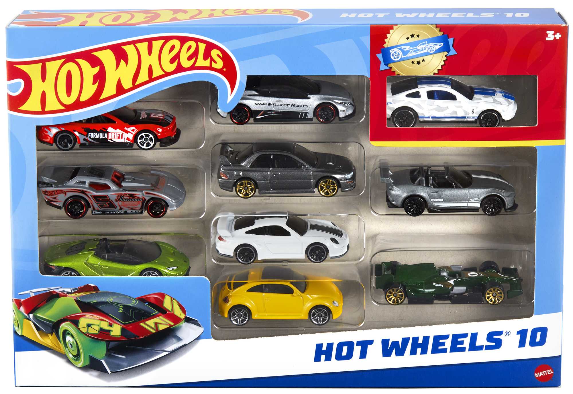 Hot Wheels 10 Car Pack Assorted Styles