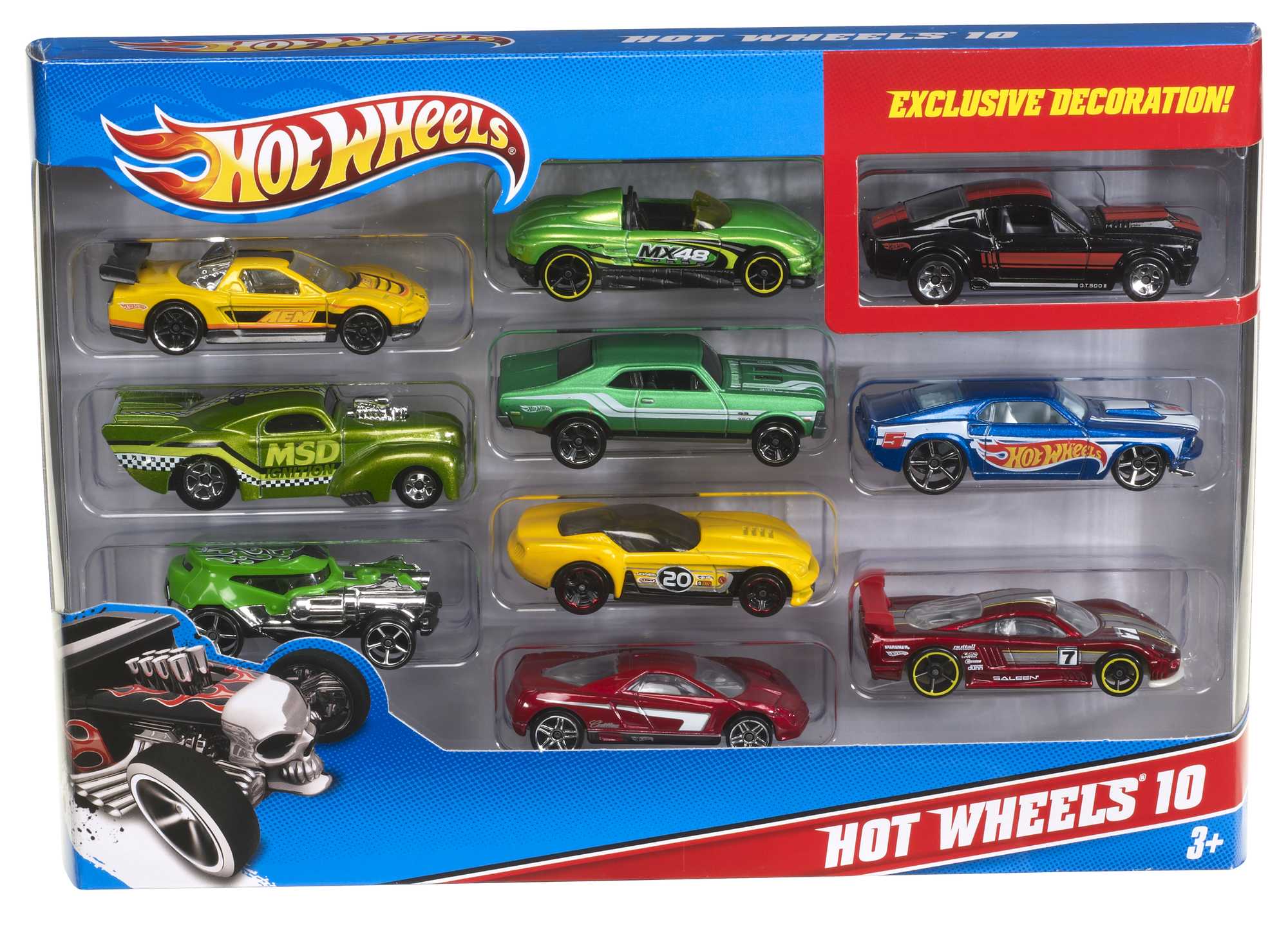 Hot Wheels 10 Car Pack Assorted Styles