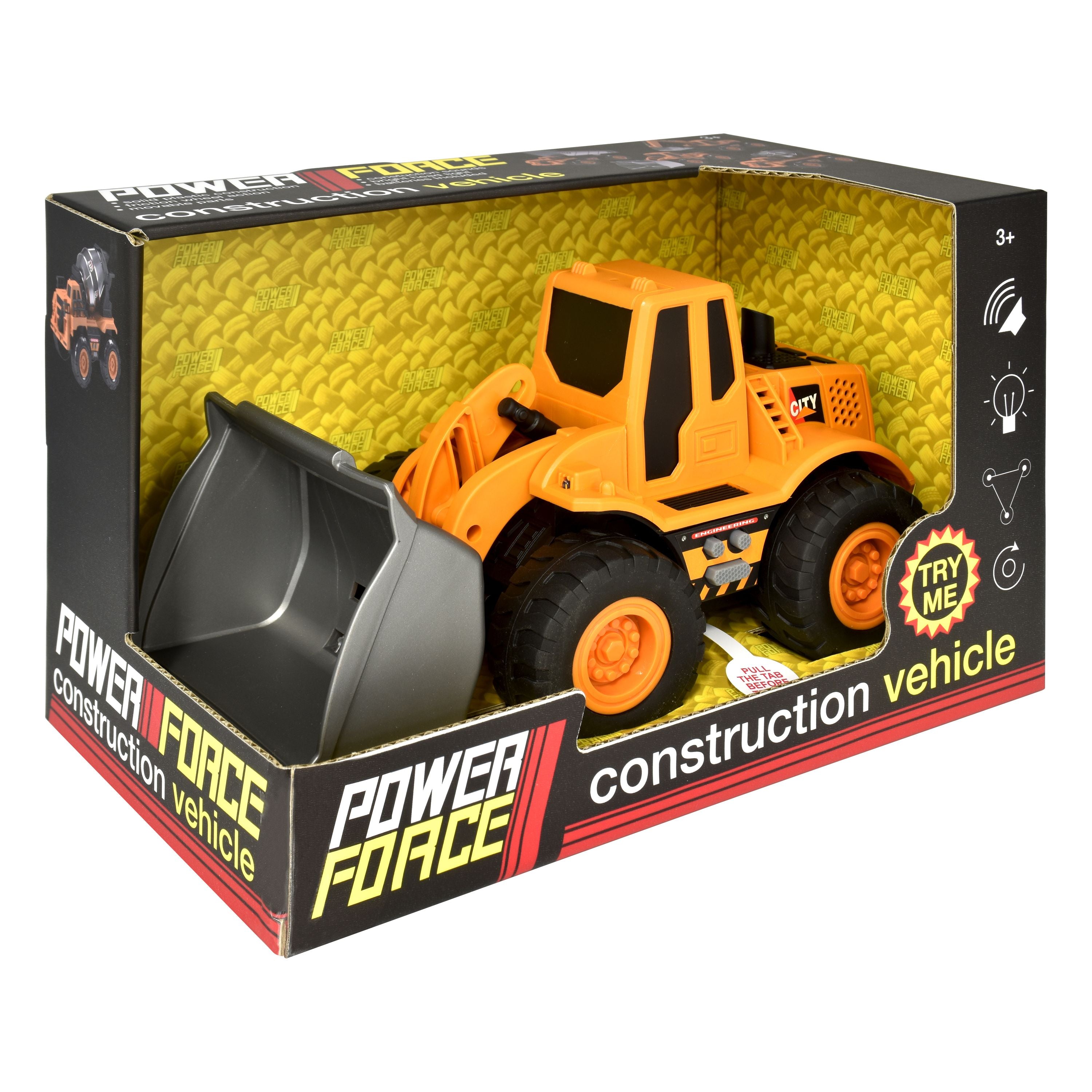 Power Force Construction Vehicle Bulldozer
