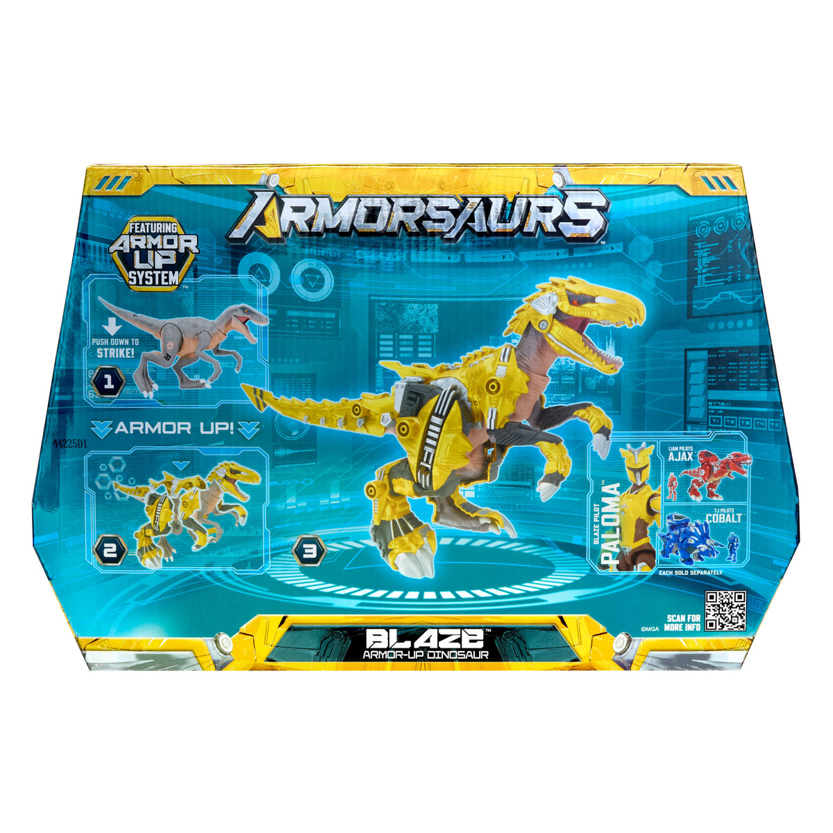Armorsaurs Armor-Up Dinosaur Action Figure - Blaze
