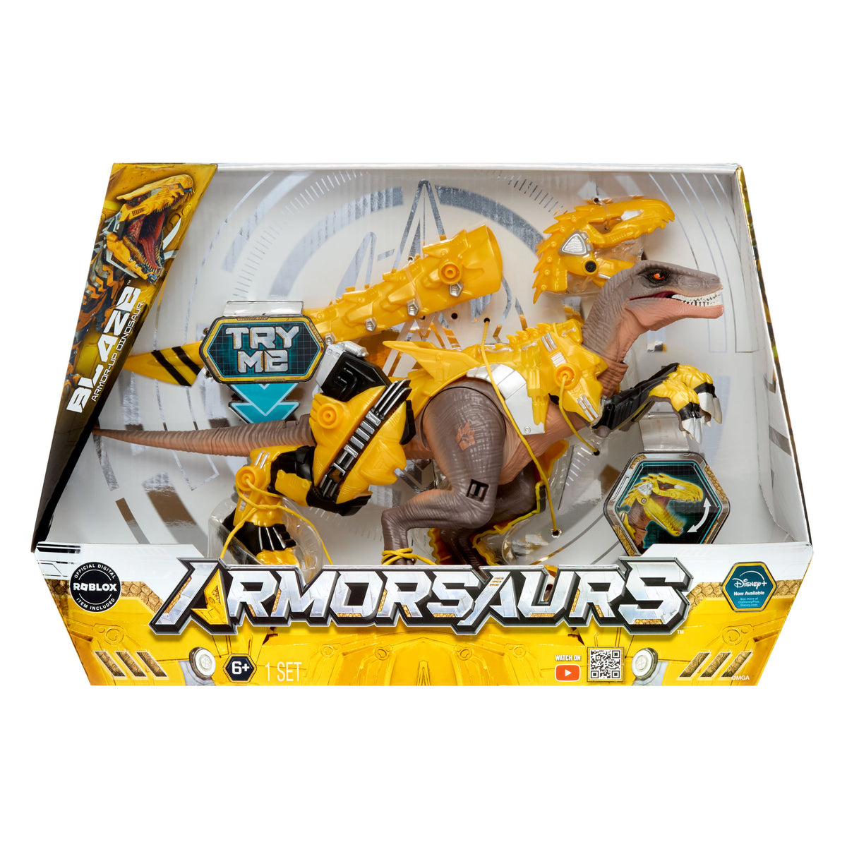 Armorsaurs Armor-Up Dinosaur Action Figure - Blaze