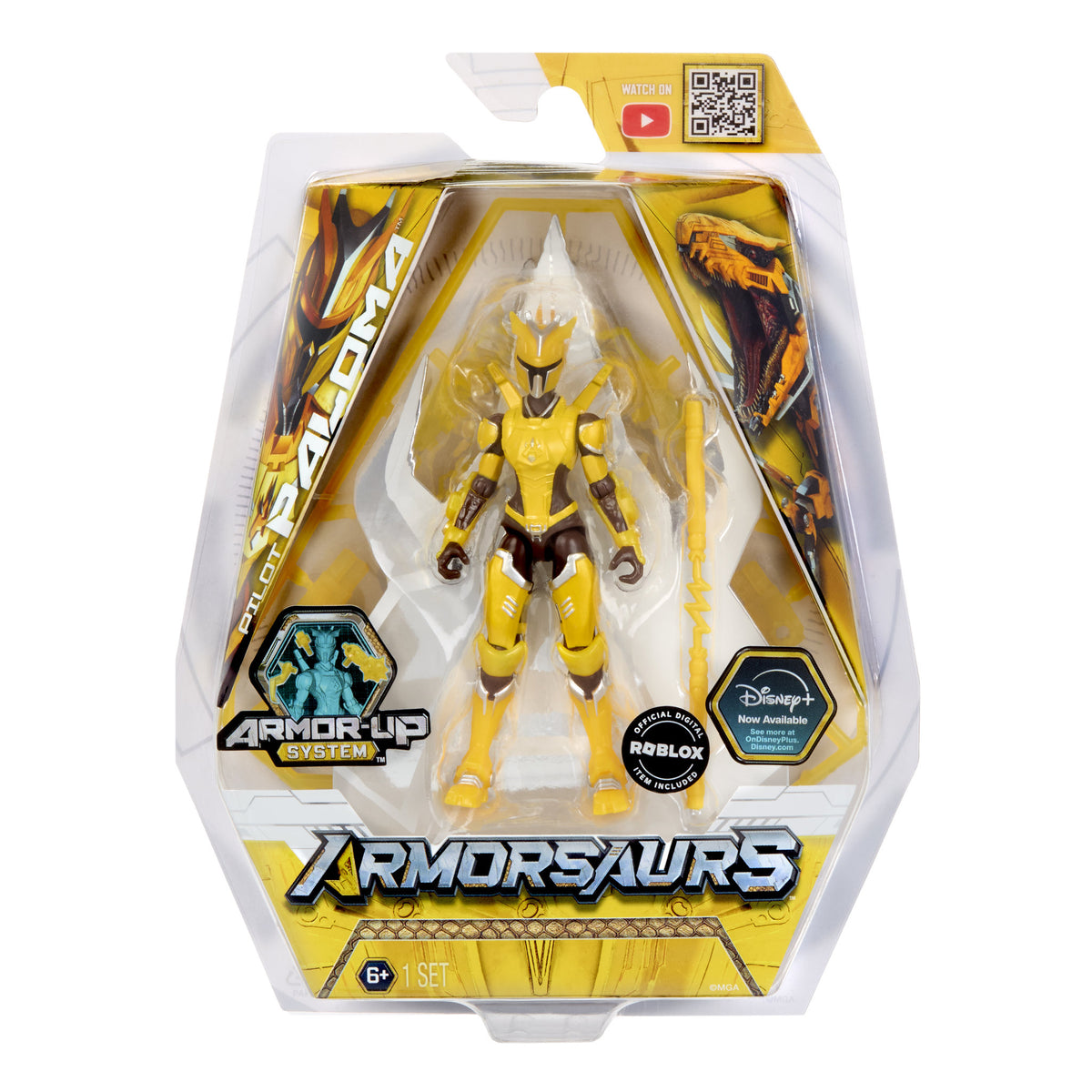 Armorsaurs Raptor Pilot 4 Inch Action Figure - Paloma
