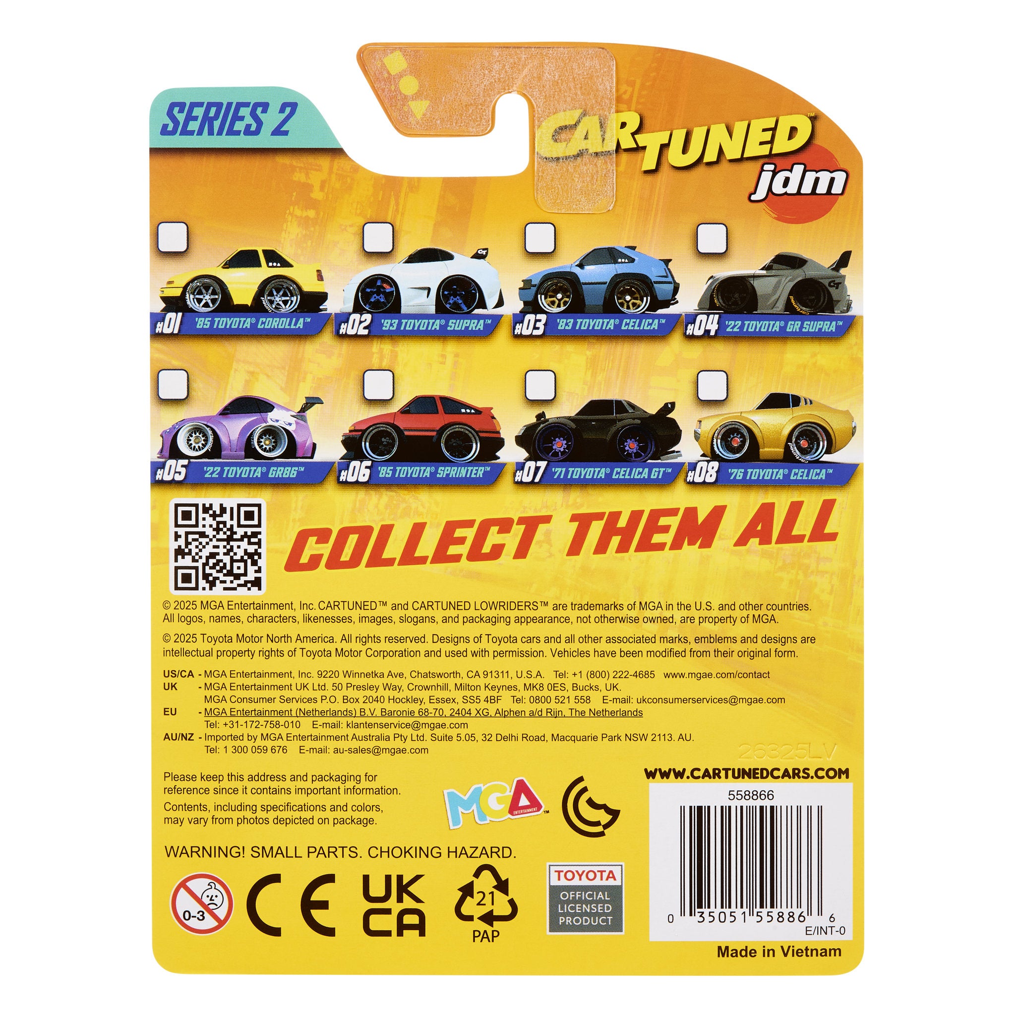 CarTuned jdm Die-Cast Series 2 - 1985 Toyota Corolla Coupe