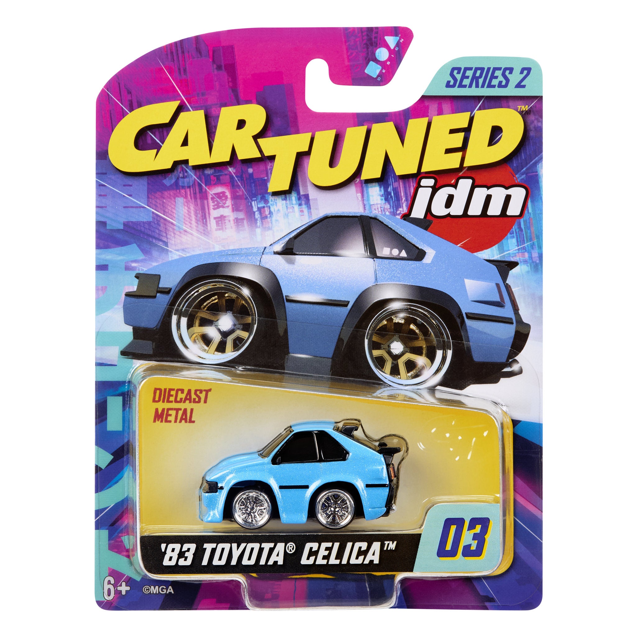 CarTuned jdm Die-Cast Series 2 - 1983 Toyota Celica Supra