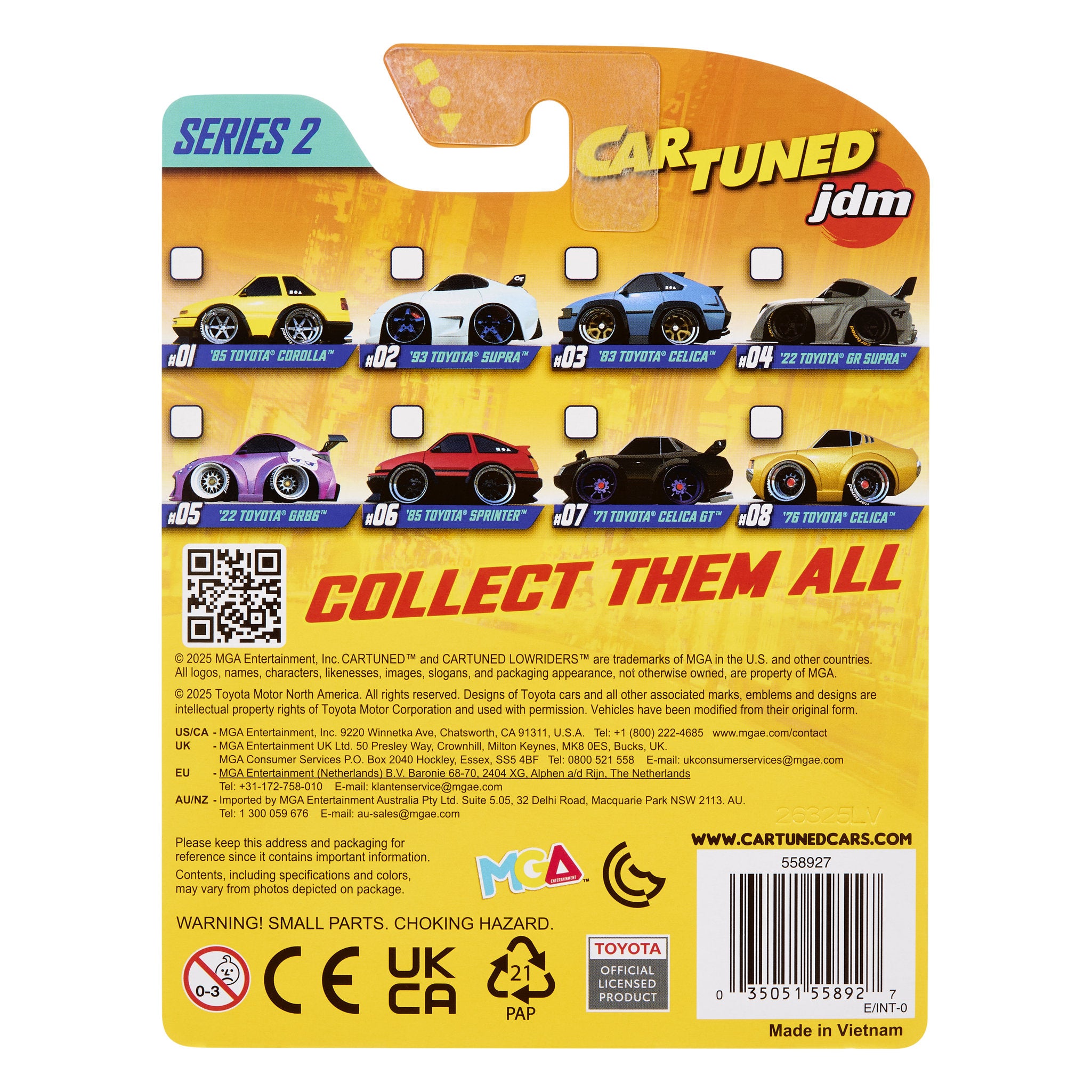 CarTuned jdm Die-Cast Series 2 - 1983 Toyota Celica Supra