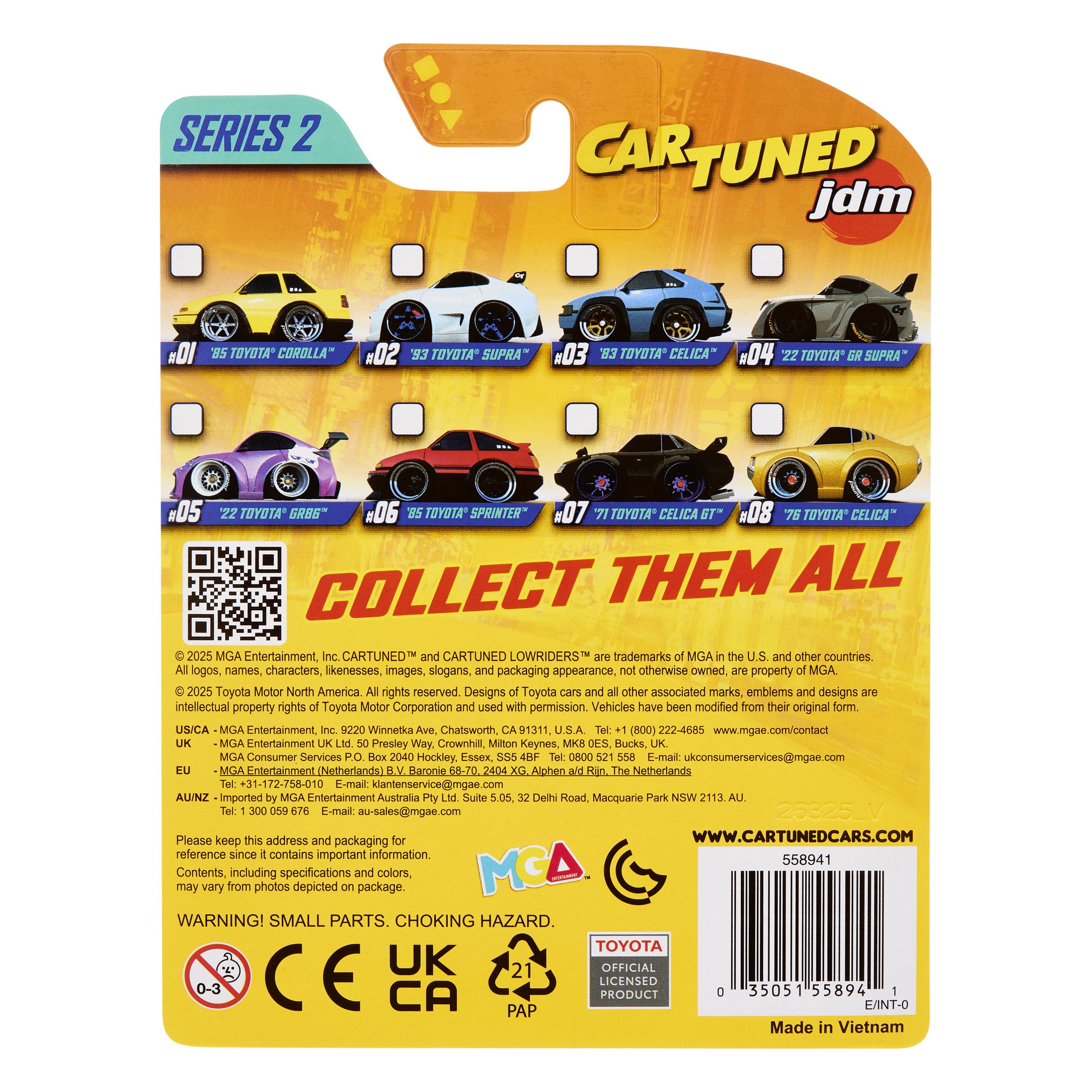 CarTuned jdm Die-Cast Series 2 - 2022 Toyota GR86