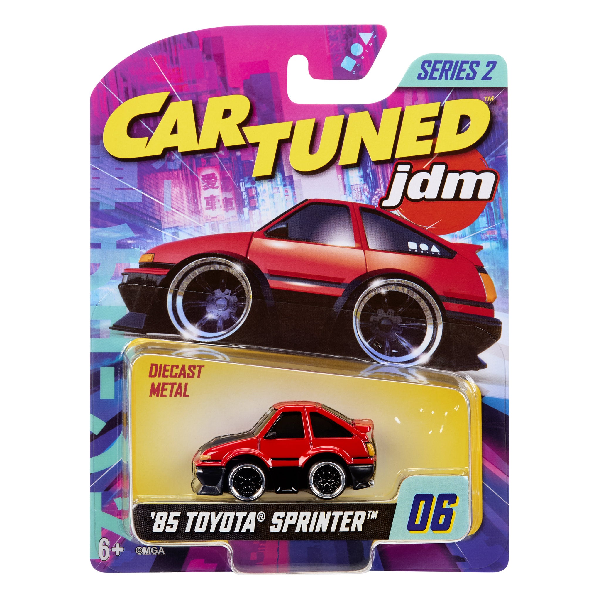 CarTuned jdm Die-Cast Series 2 - 1985 Toyota Sprinter Trueno GT-Apex