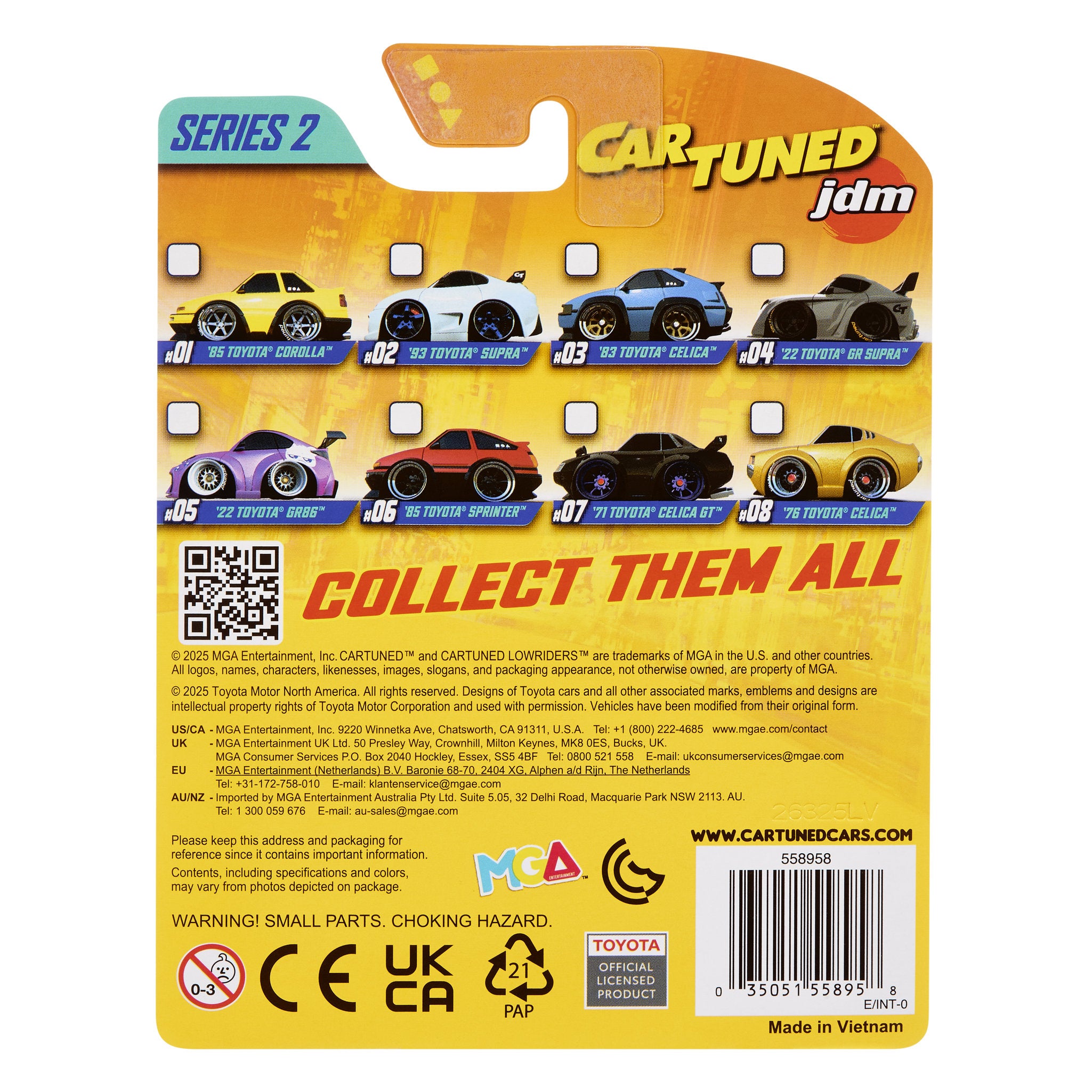 CarTuned jdm Die-Cast Series 2 - 1985 Toyota Sprinter Trueno GT-Apex