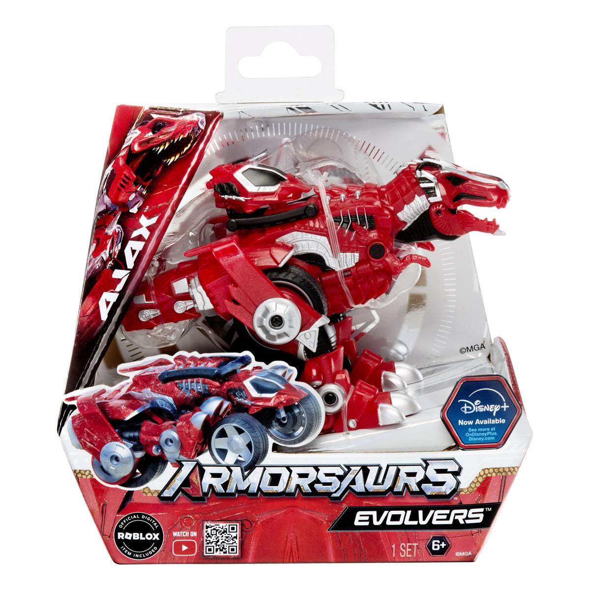 Armorsaurs Evolver Action Figure - Ajax