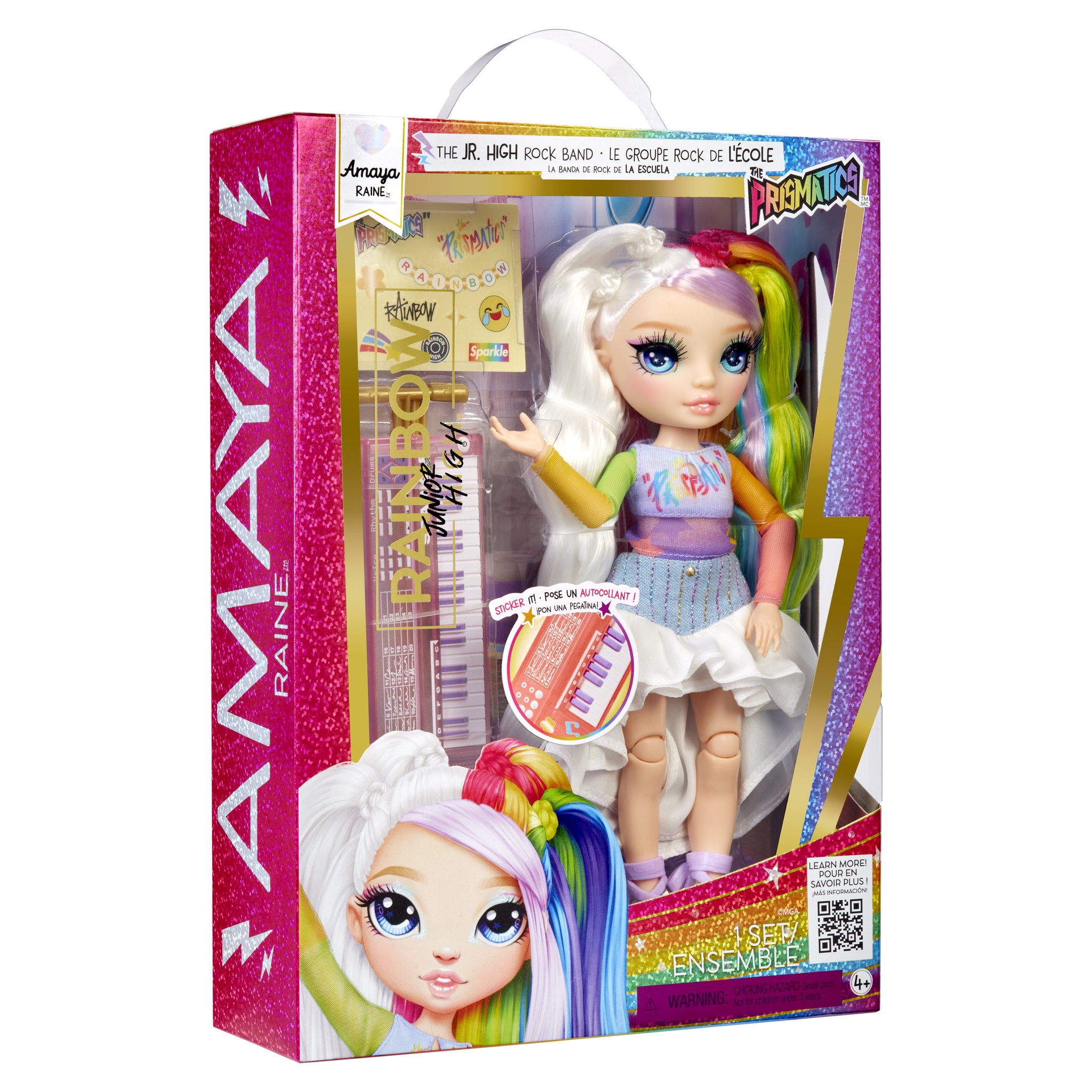 Rainbow High Junior Rockband Doll - Amaya