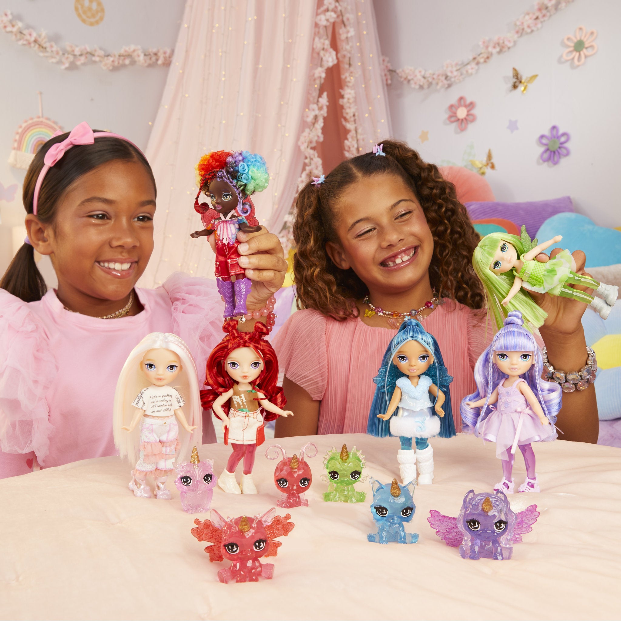 Rainbow High Littles Rainbow Fantasy Fairies Doll & Pet - Sapphire