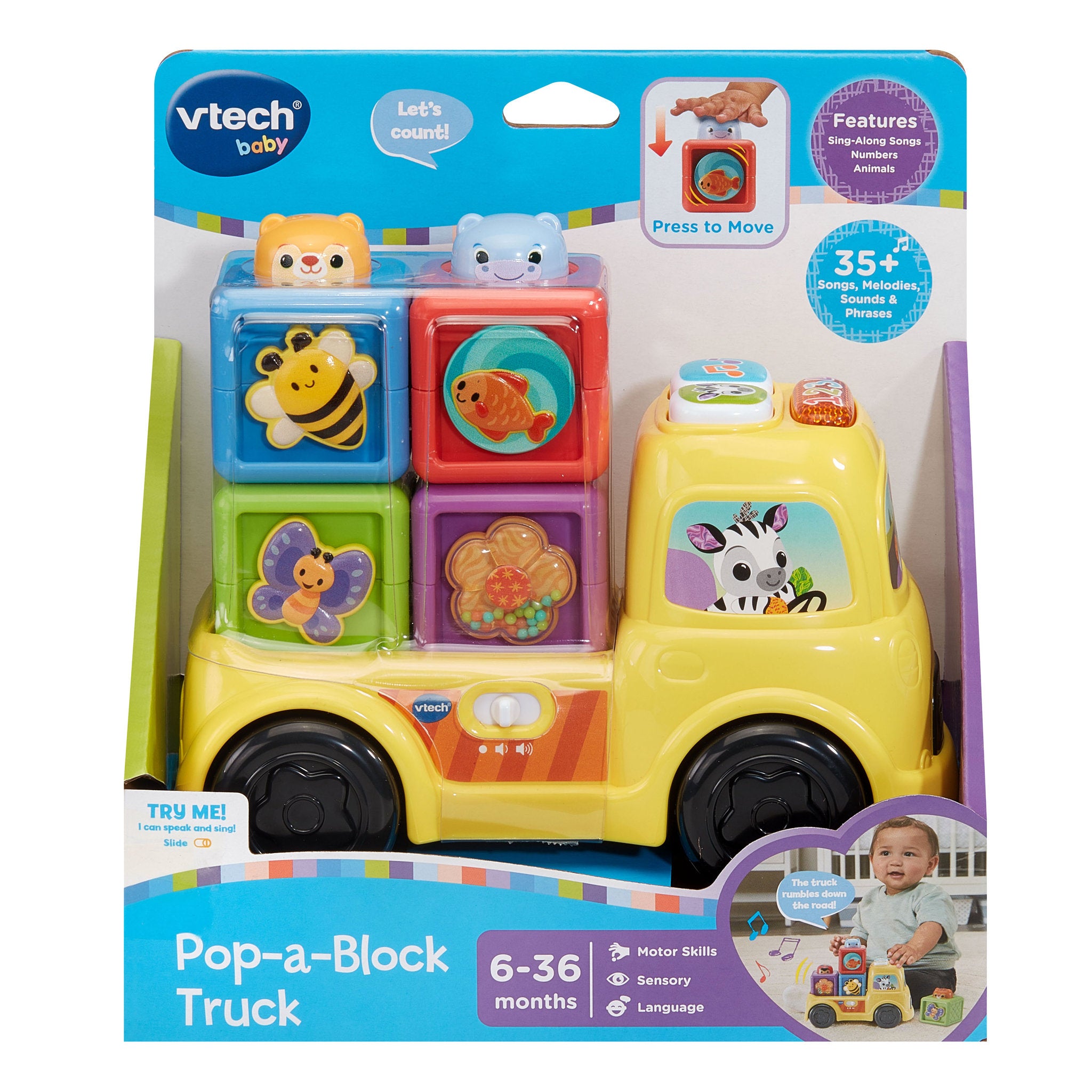 VTech Pop-A-Block Truck