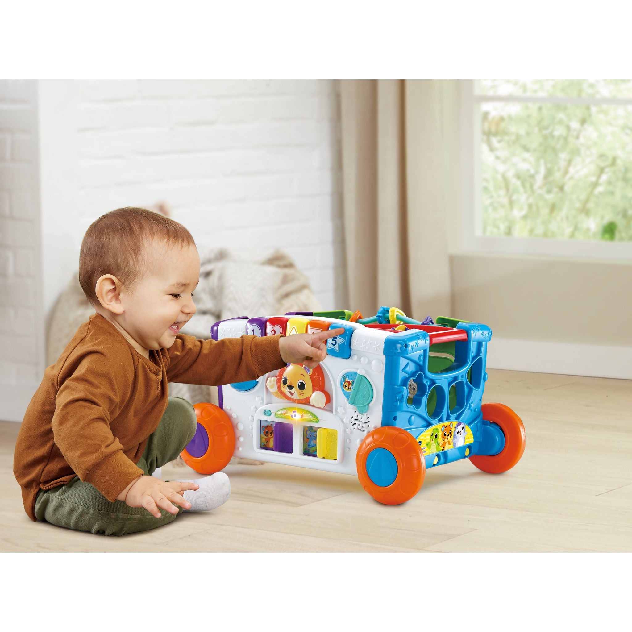 VTech Sort & Discover Activity Wagon Red
