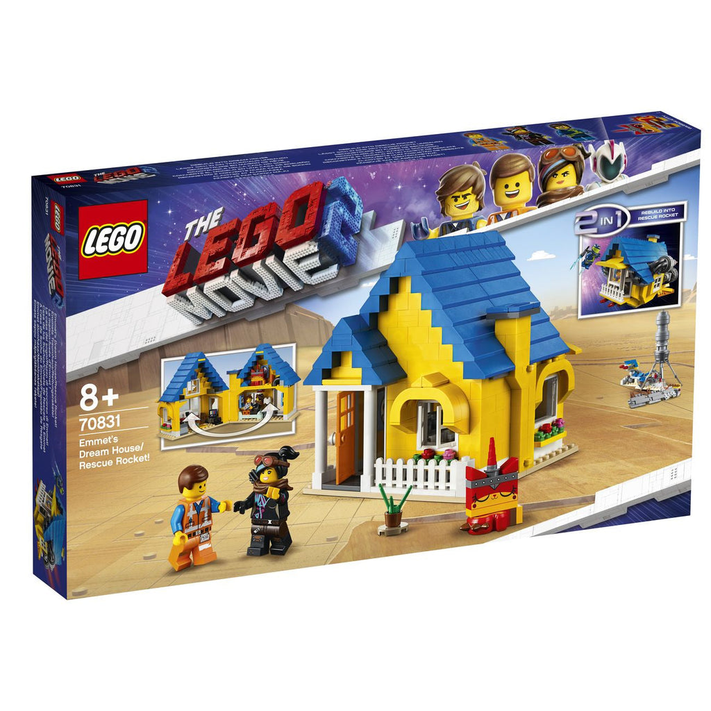LEGO 70831 LEGO MOVIE 2 EMMET'S DREAM HOUSE/RESCUE ROCKET!