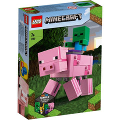 LEGO 21157 MINECRAFT BIGFIG PIG WITH BABY ZOMBIE