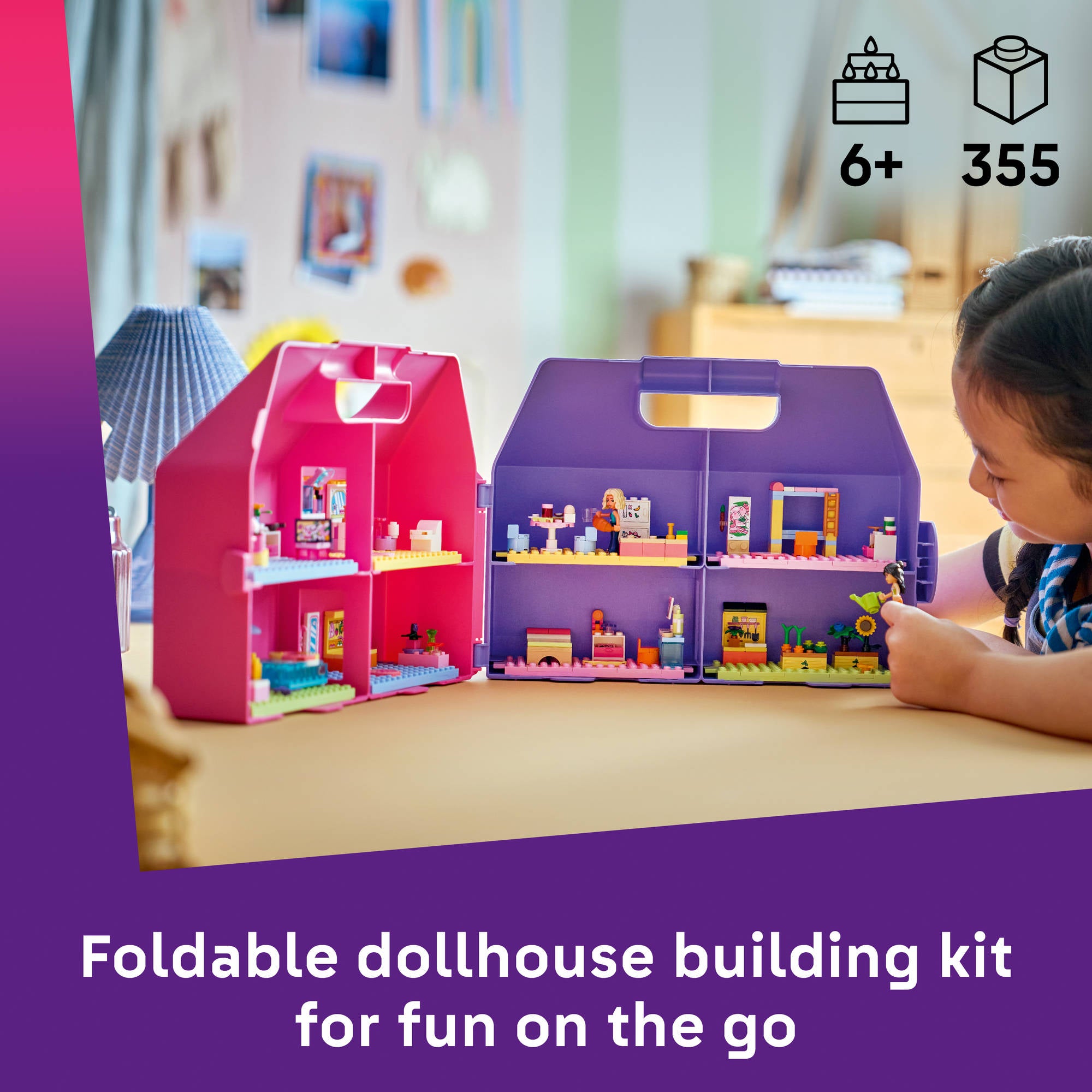 LEGO 42697 Friends Creative Dollhouse Suitcase