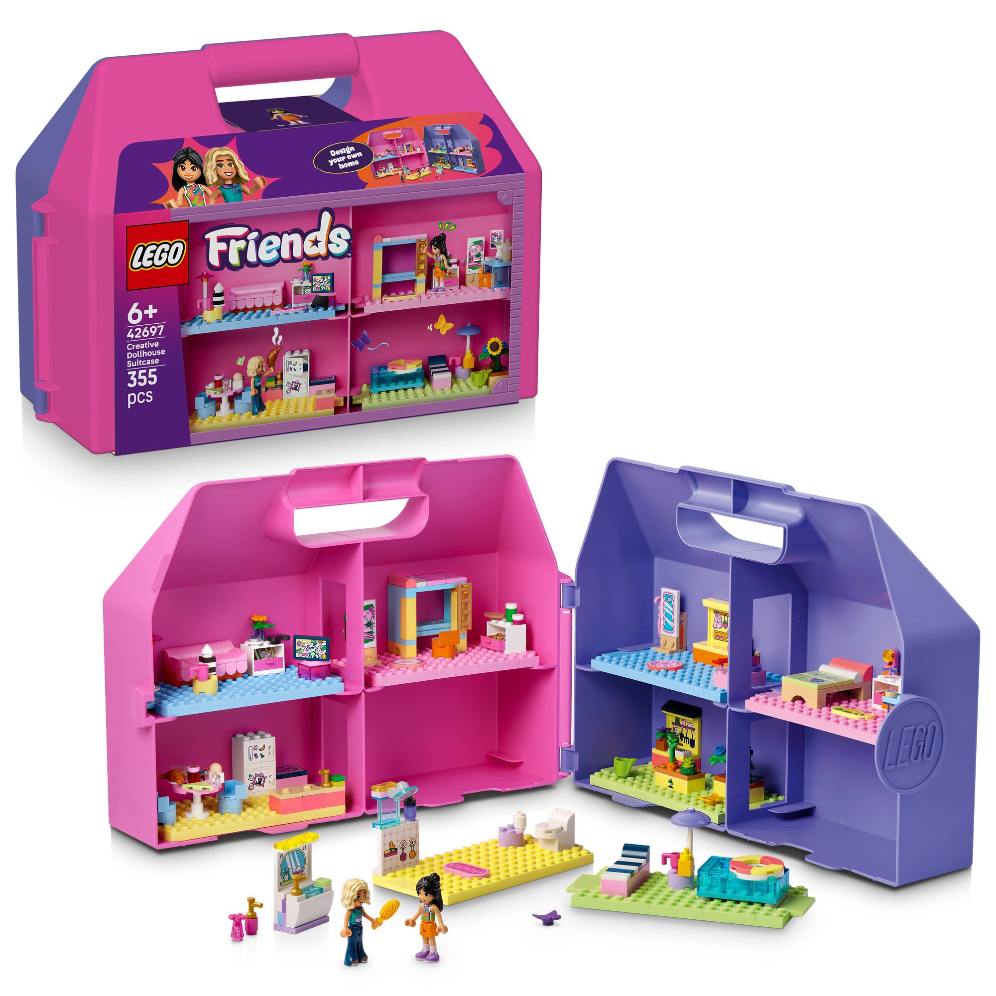 LEGO 42697 Friends Creative Dollhouse Suitcase
