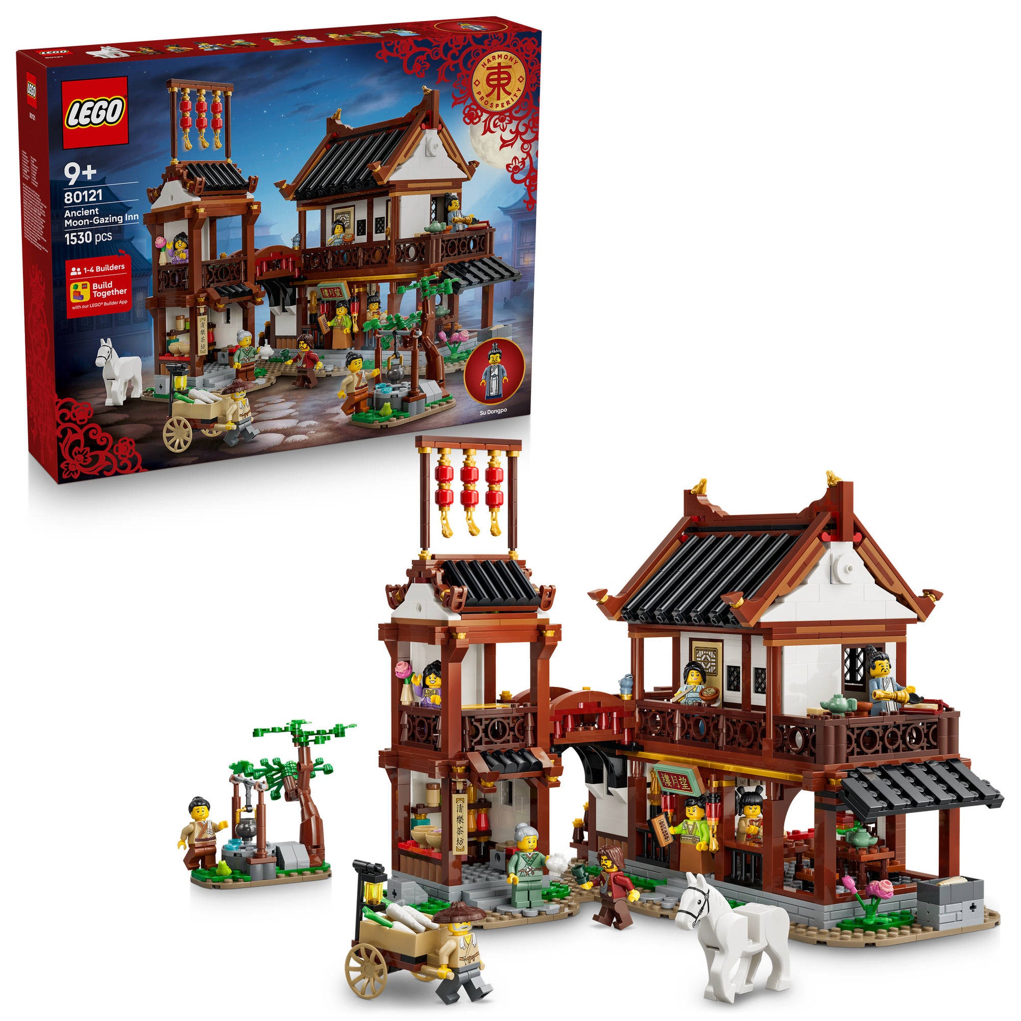 LEGO 80121 Chinese Festivals Ancient Moon-Gazing Inn